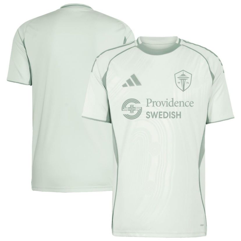 MLS Light Seattle Sounders FC 2025 One Planet Pre-Match Top