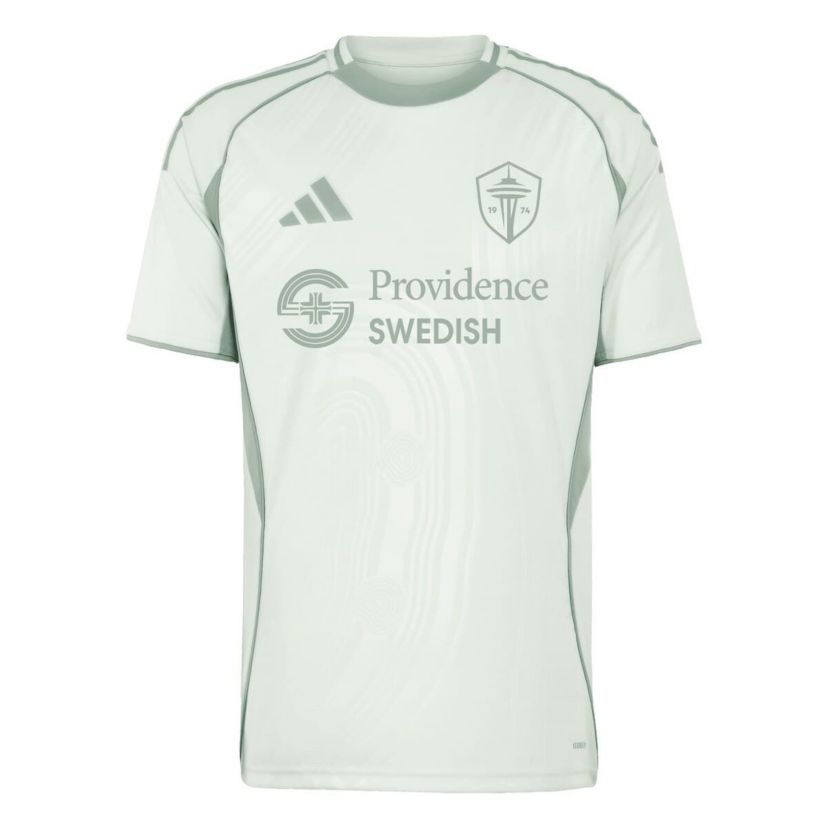 MLS Light Seattle Sounders FC 2025 One Planet Pre-Match Top