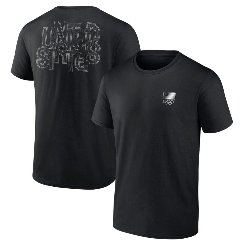Olympics Fanatics Team USA Waves in Paris T-Shirt