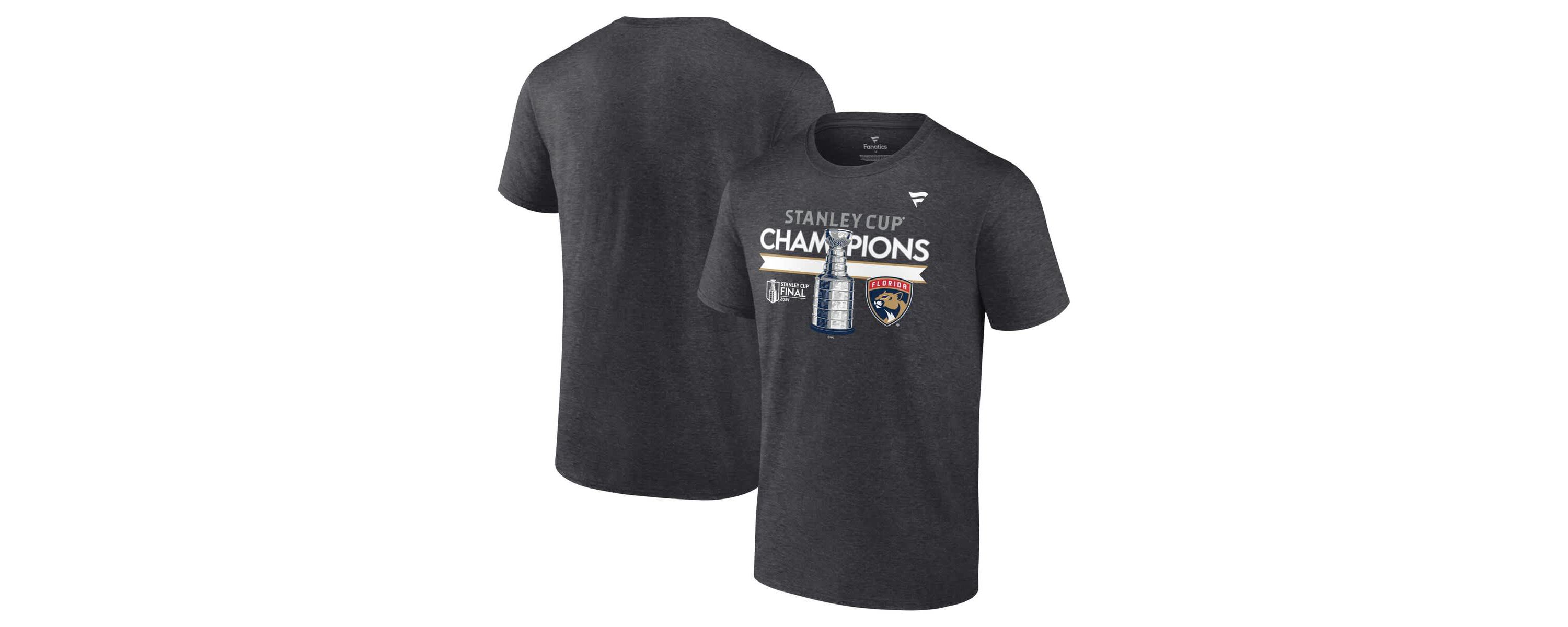 NHL Fanatics Florida Panthers 2024 Stanley Cup s Locker Room T-Shirt