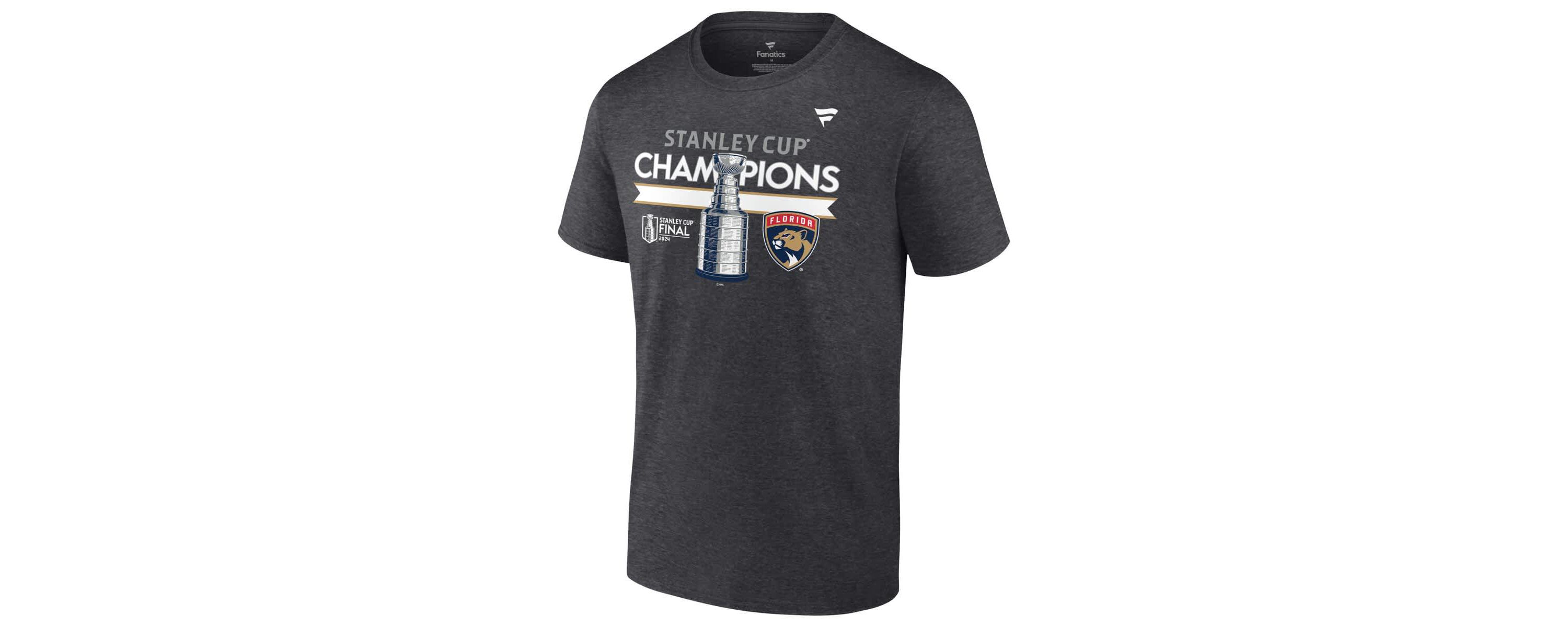 NHL Fanatics Florida Panthers 2024 Stanley Cup s Locker Room T-Shirt