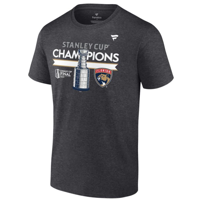 NHL Fanatics Florida Panthers 2024 Stanley Cup s Locker Room T-Shirt