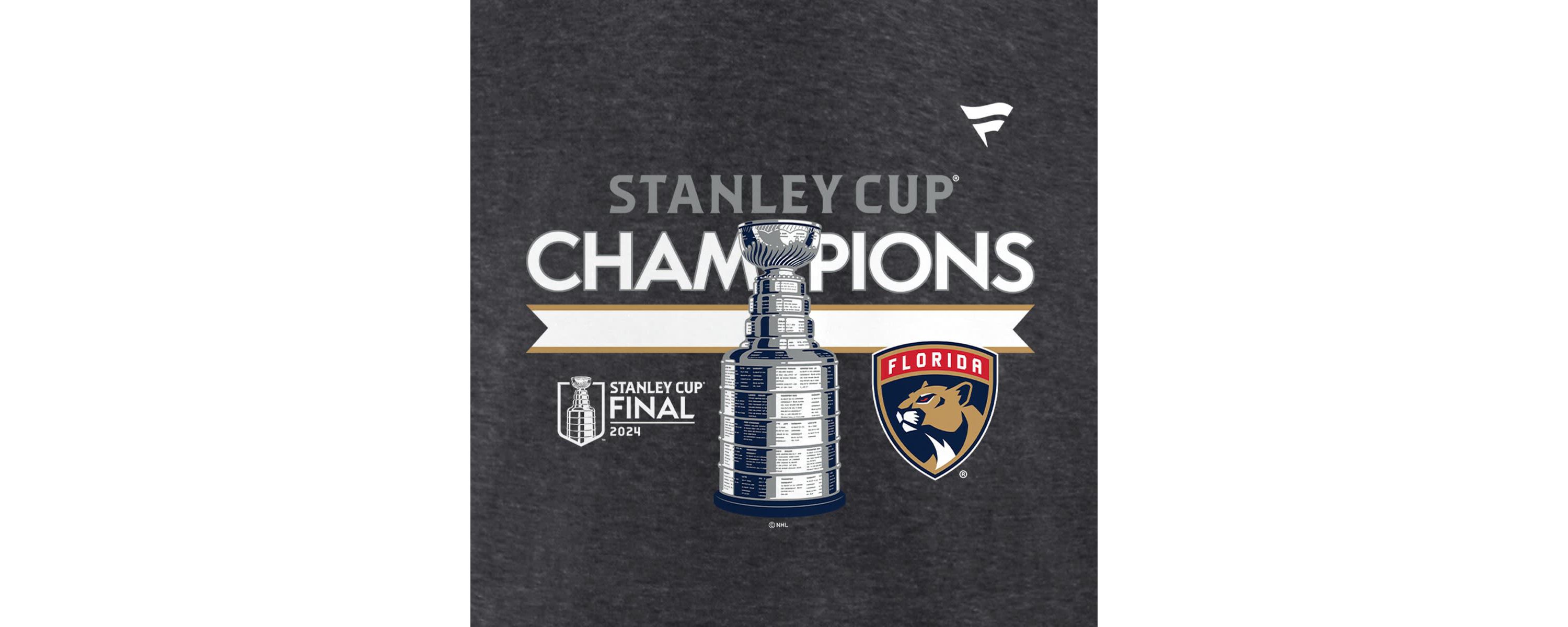 NHL Fanatics Florida Panthers 2024 Stanley Cup s Locker Room T-Shirt