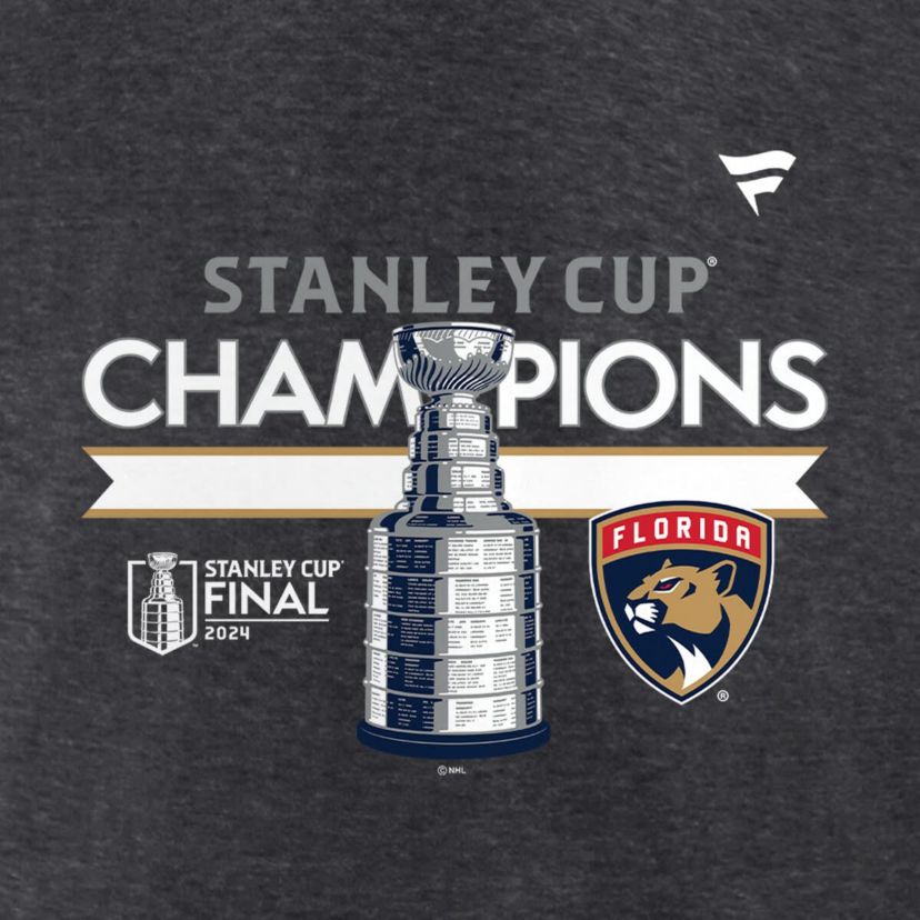 NHL Fanatics Florida Panthers 2024 Stanley Cup s Locker Room T-Shirt