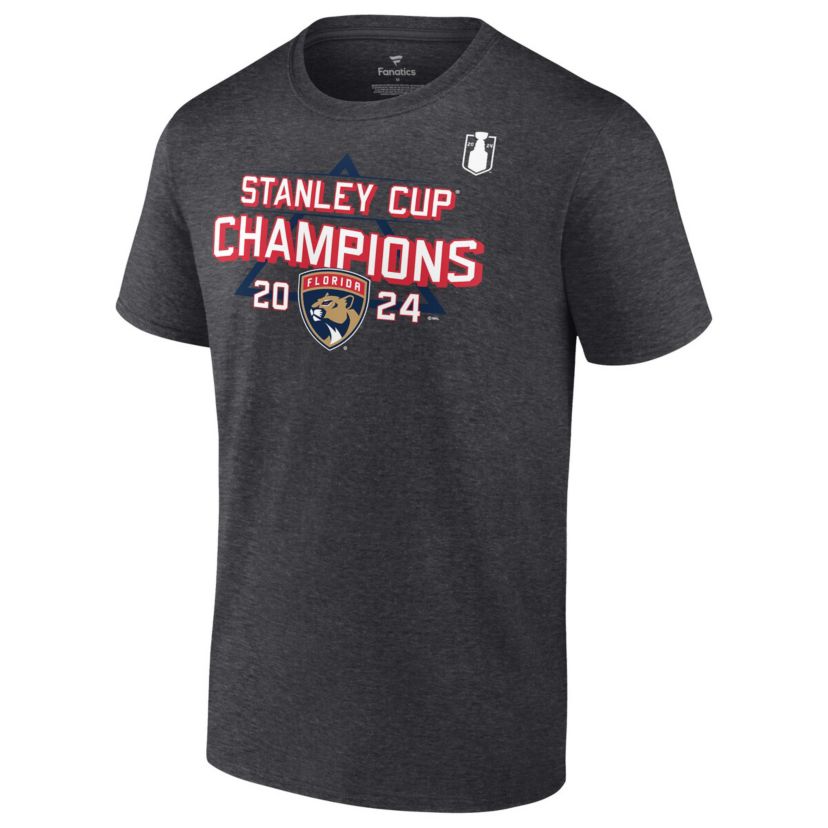 NHL Fanatics Florida Panthers 2024 Stanley Cup s Schedule T-Shirt