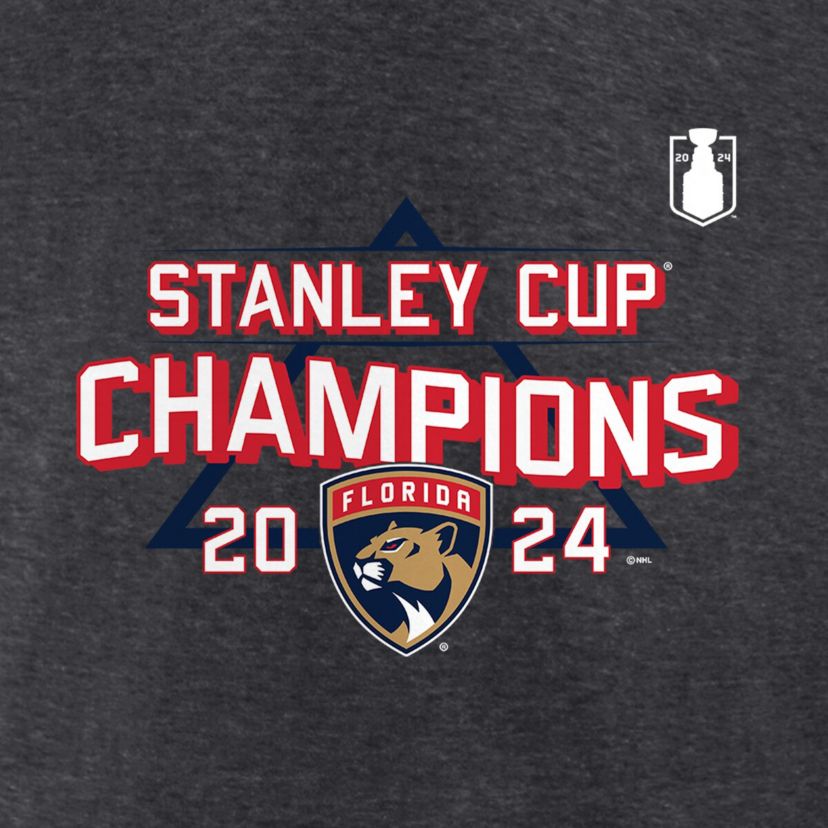 NHL Fanatics Florida Panthers 2024 Stanley Cup s Schedule T-Shirt