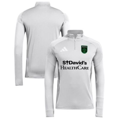 adidas Men's MLS Austin FC 2025 AEROREADY Quarter-Zip Long Sleeve Training Top