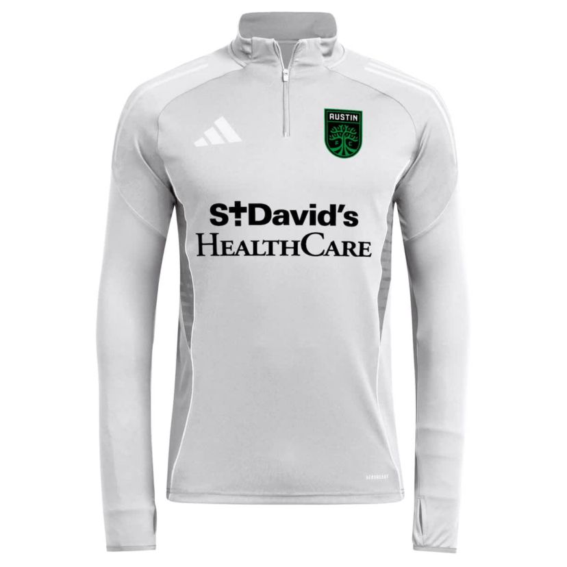 MLS Austin FC 2025 AEROREADY Quarter-Zip Long Sleeve Training Top