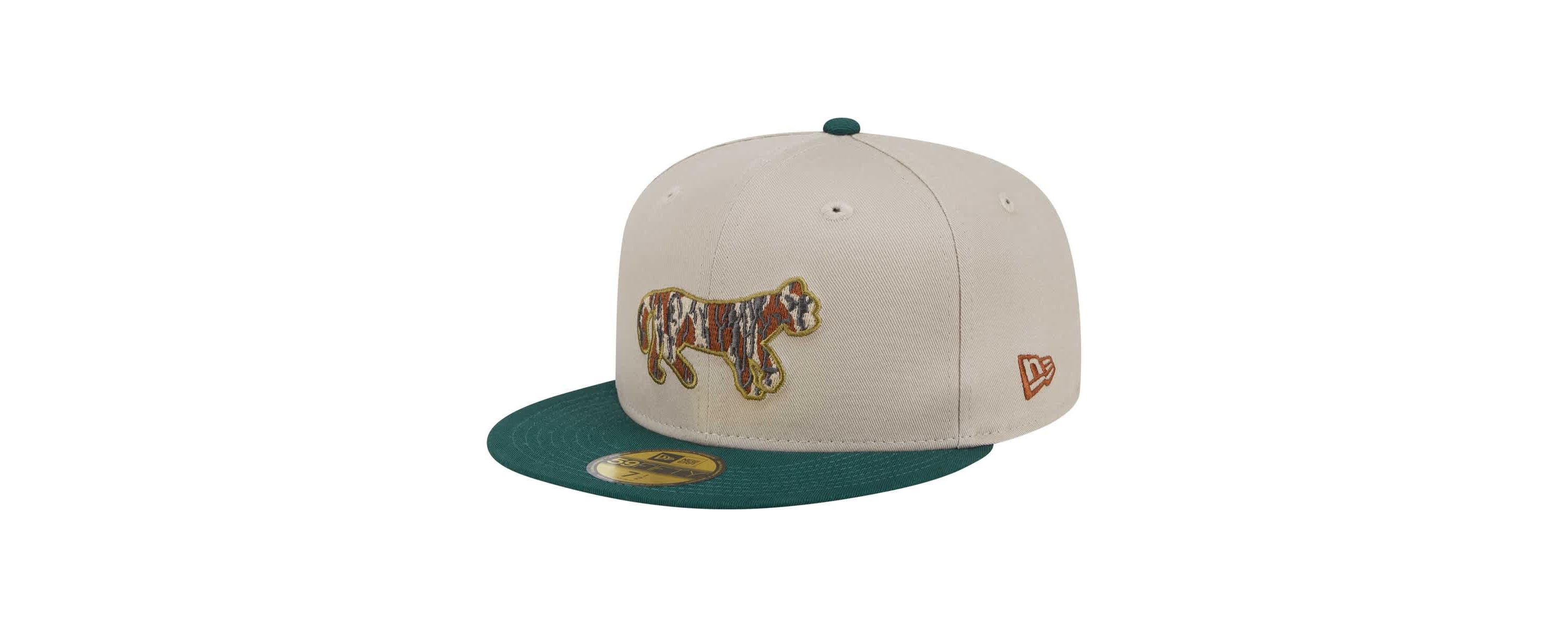MLB Natural/Hunter Detroit Tigers Lifestyle Tree Bark Fill 59FIFTY Fitted Hat