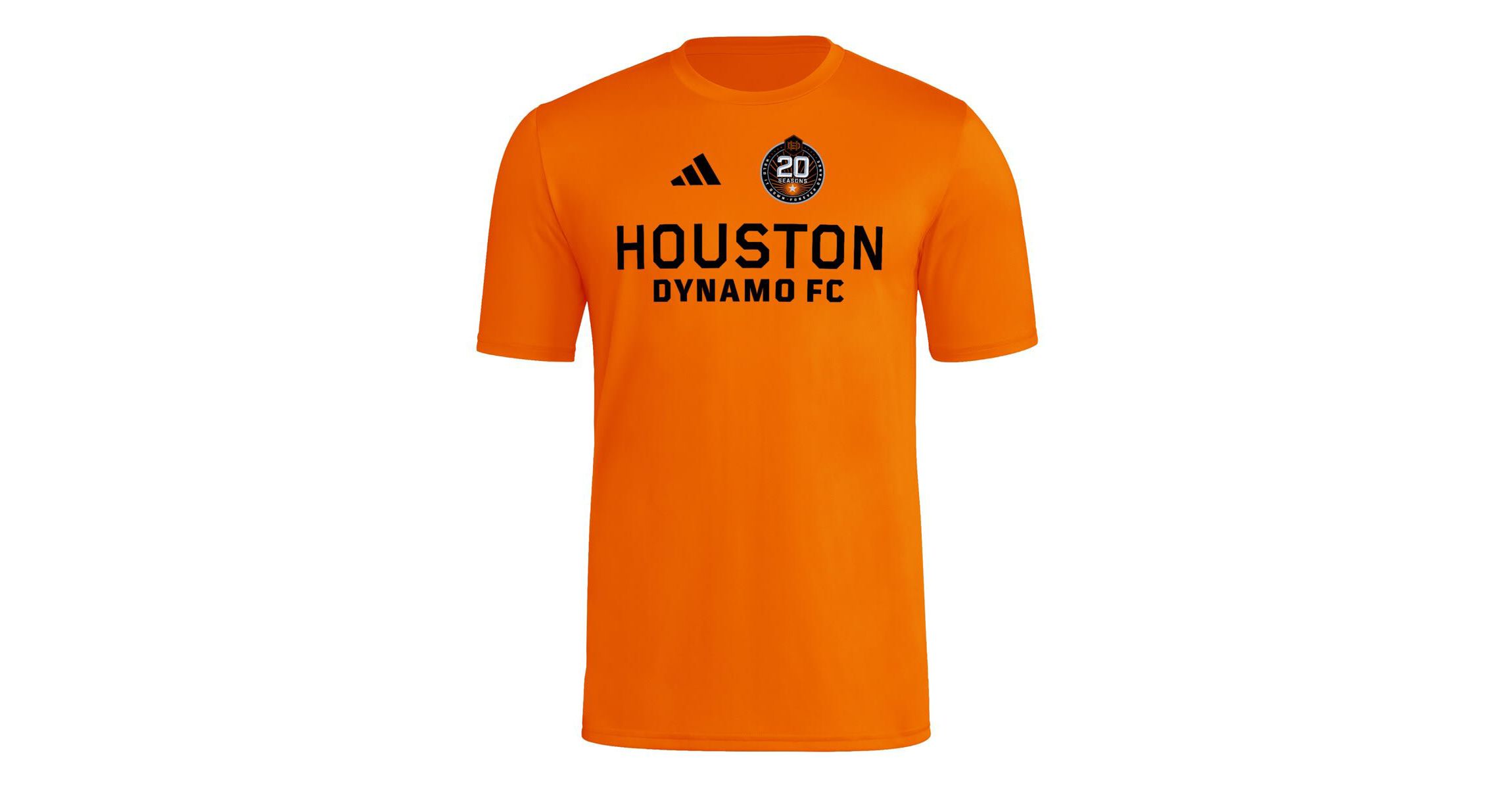 MLS Houston Dynamo FC 2025 Jersey Hook AEROREADY T-Shirt