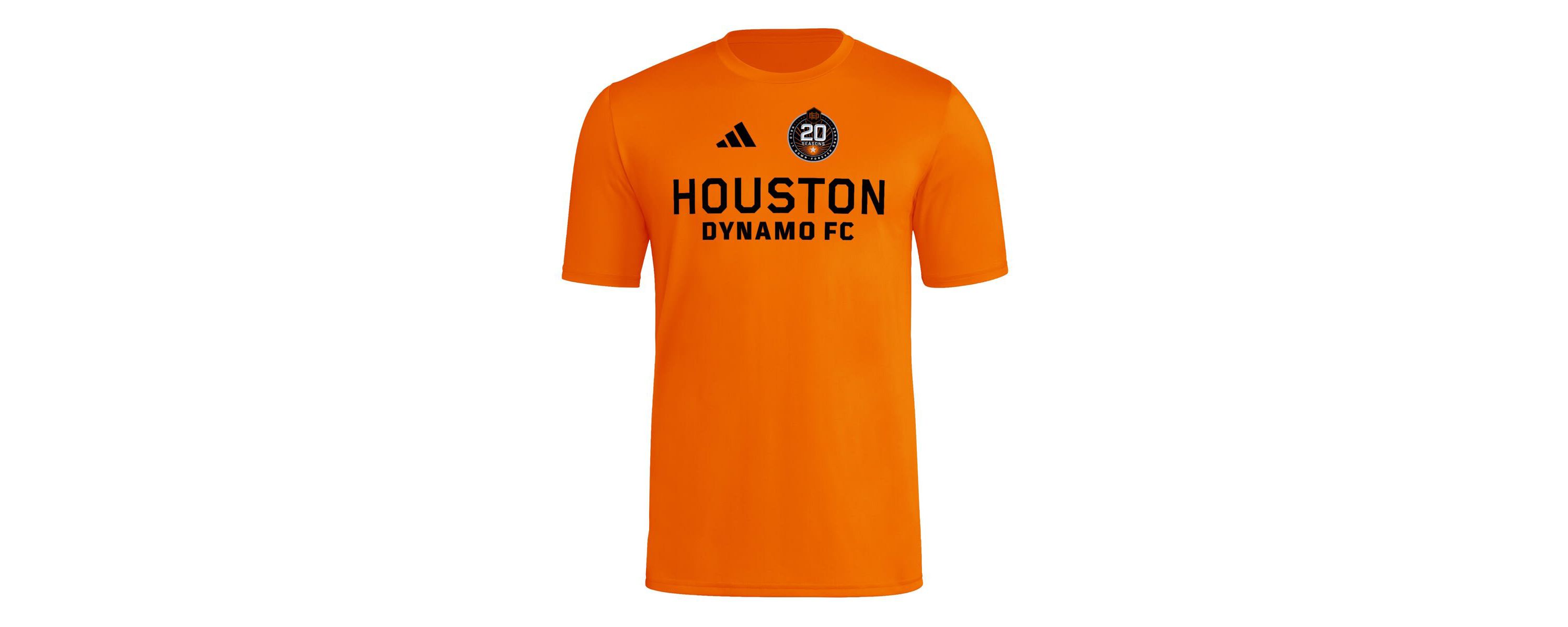 MLS Houston Dynamo FC 2025 Jersey Hook AEROREADY T-Shirt