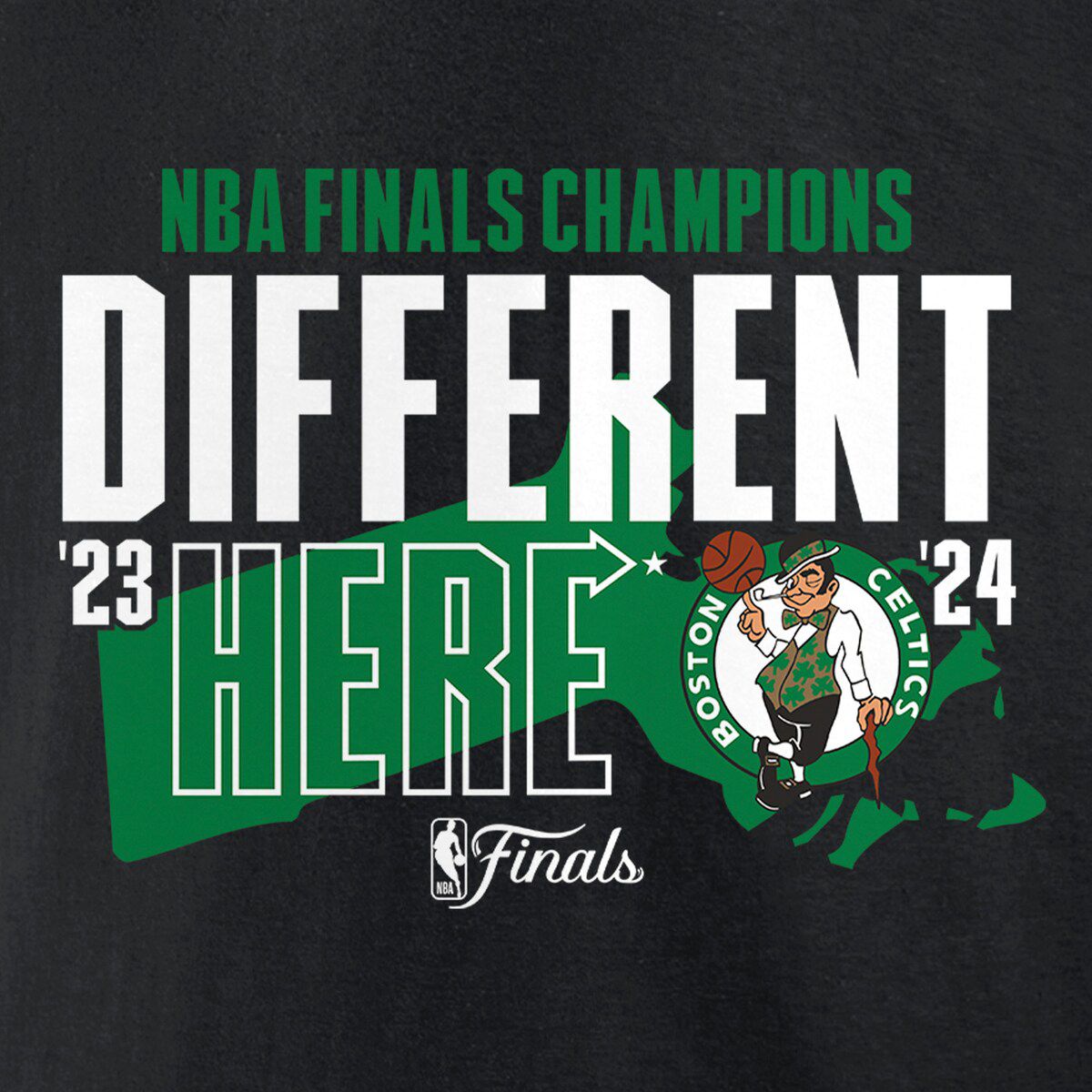 NBA Fanatics Boston Celtics 2024 NBA Finals s Outlet Pass Hometown Originals T-Shirt