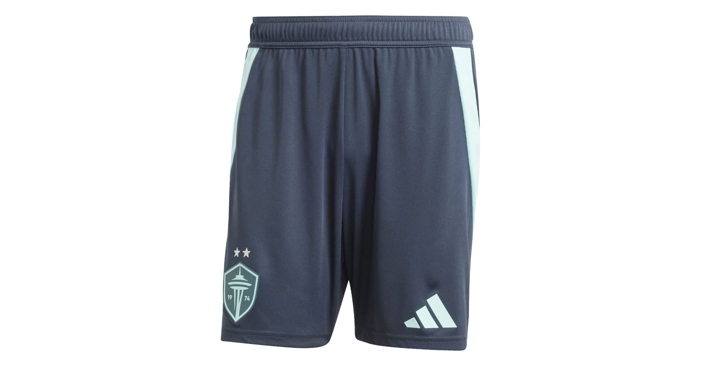 MLS Seattle Sounders FC Away 2025 The Salish Sea Kit Authentic Shorts