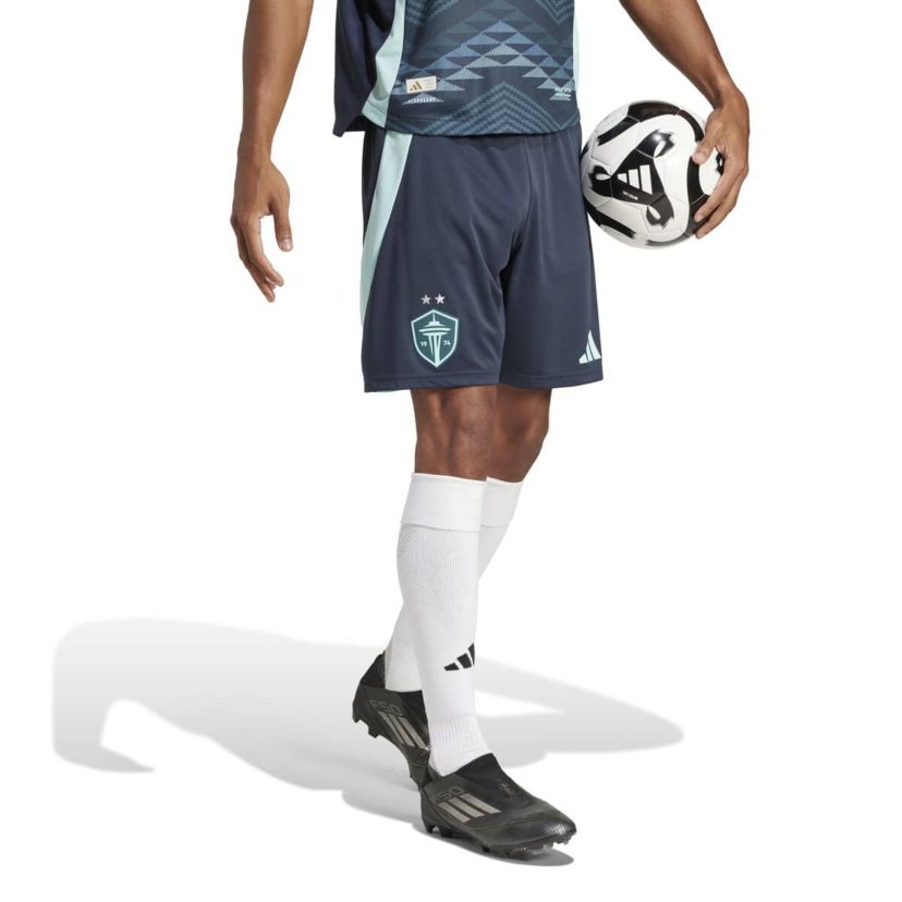 MLS Seattle Sounders FC Away 2025 The Salish Sea Kit Authentic Shorts