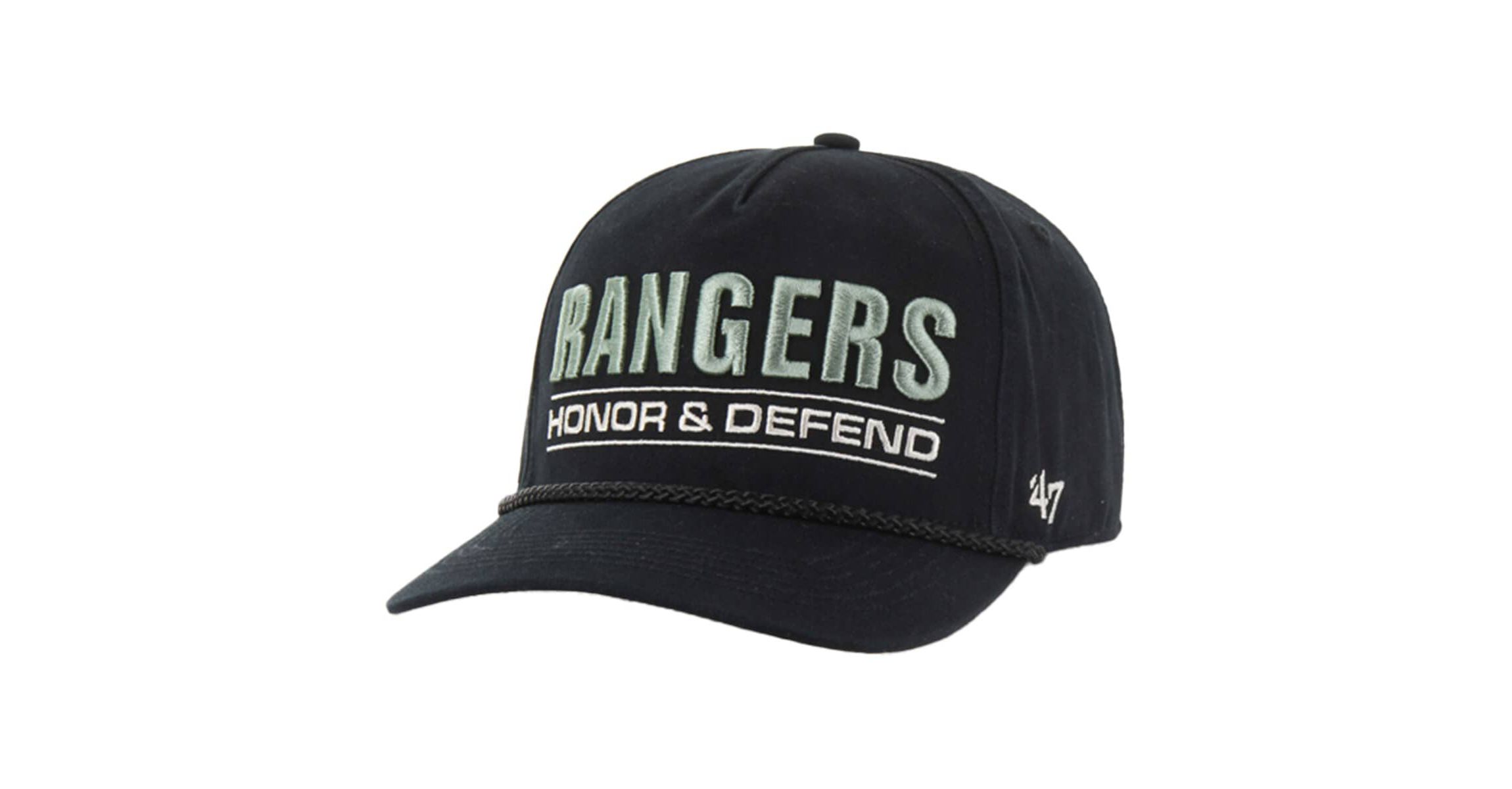 NHL New York Rangers OHT Military Appreciation Homeland Honor and Defend Hitch Adjustable Hat