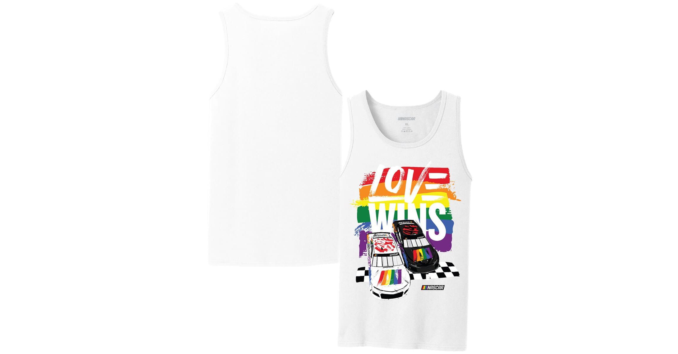 NASCAR Love Wins Pride Tank Top