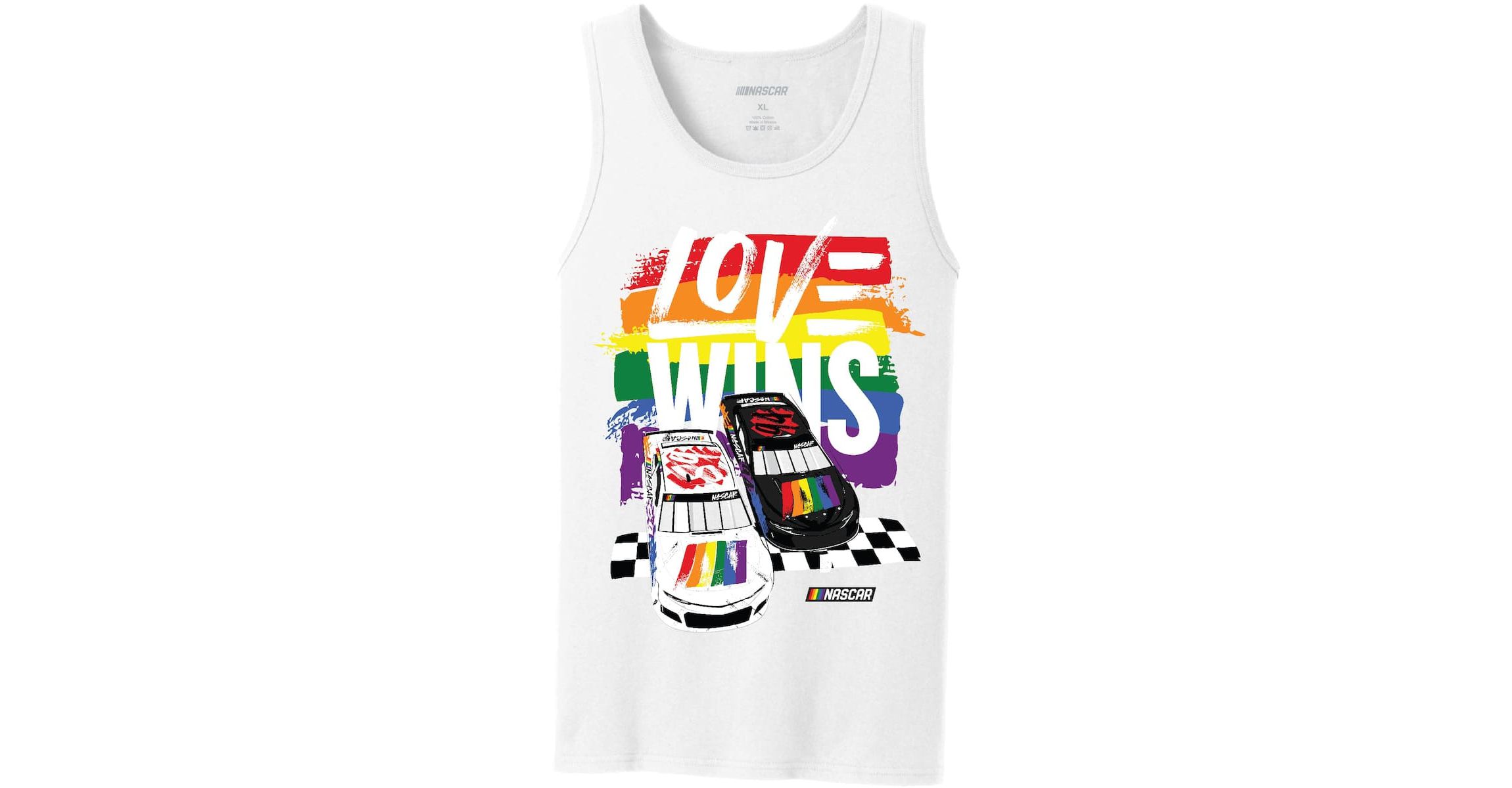 NASCAR Love Wins Pride Tank Top