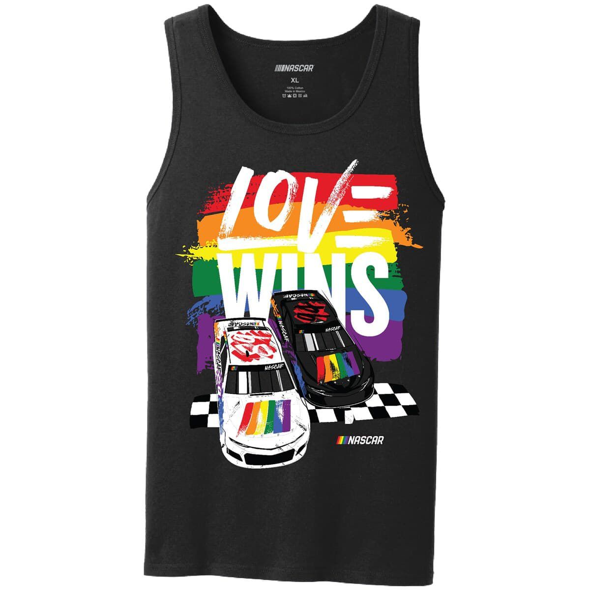 NASCAR Love Wins Pride Tank Top