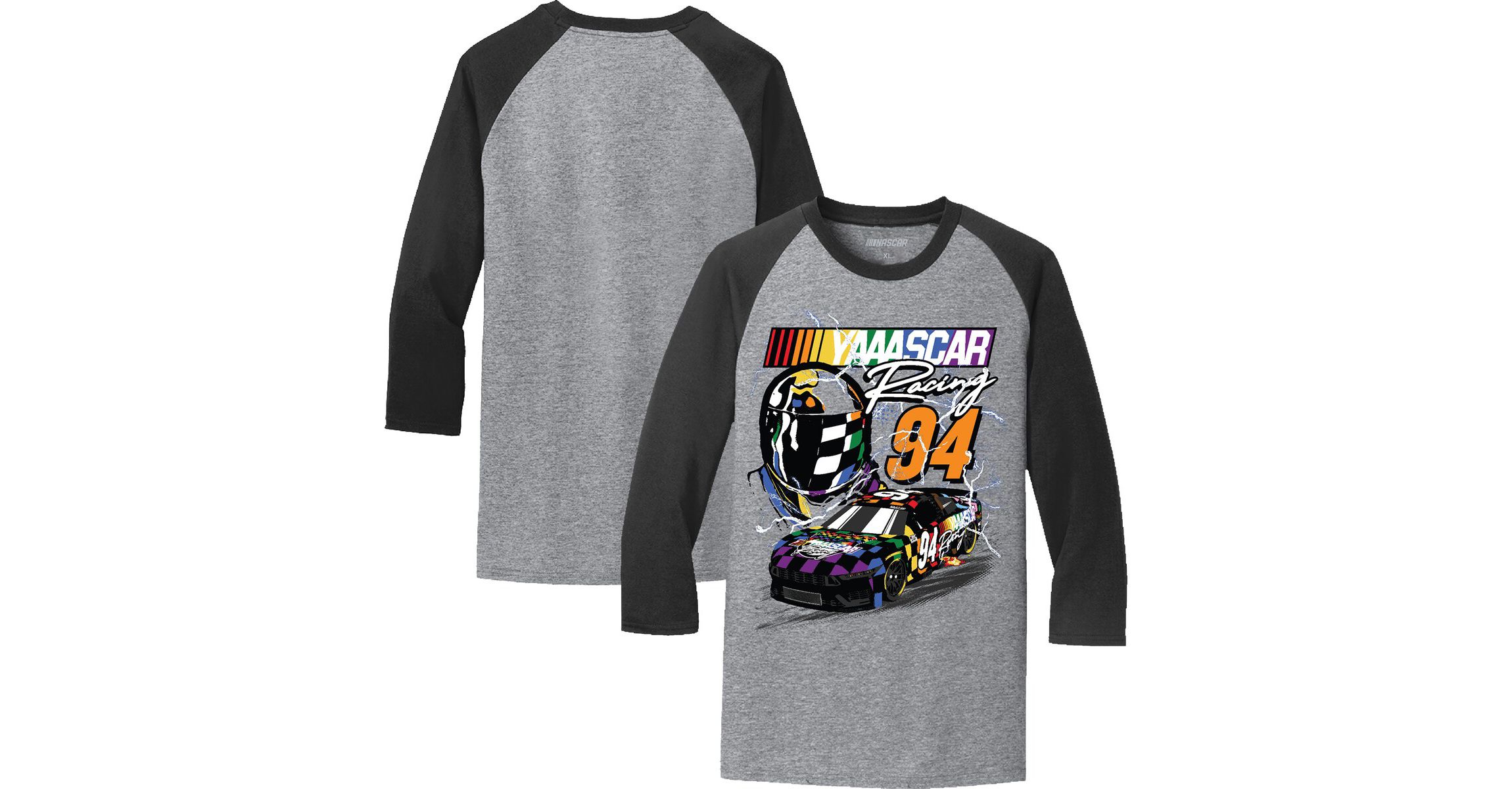NASCAR YAAASCAR Pride Ringer T-Shirt