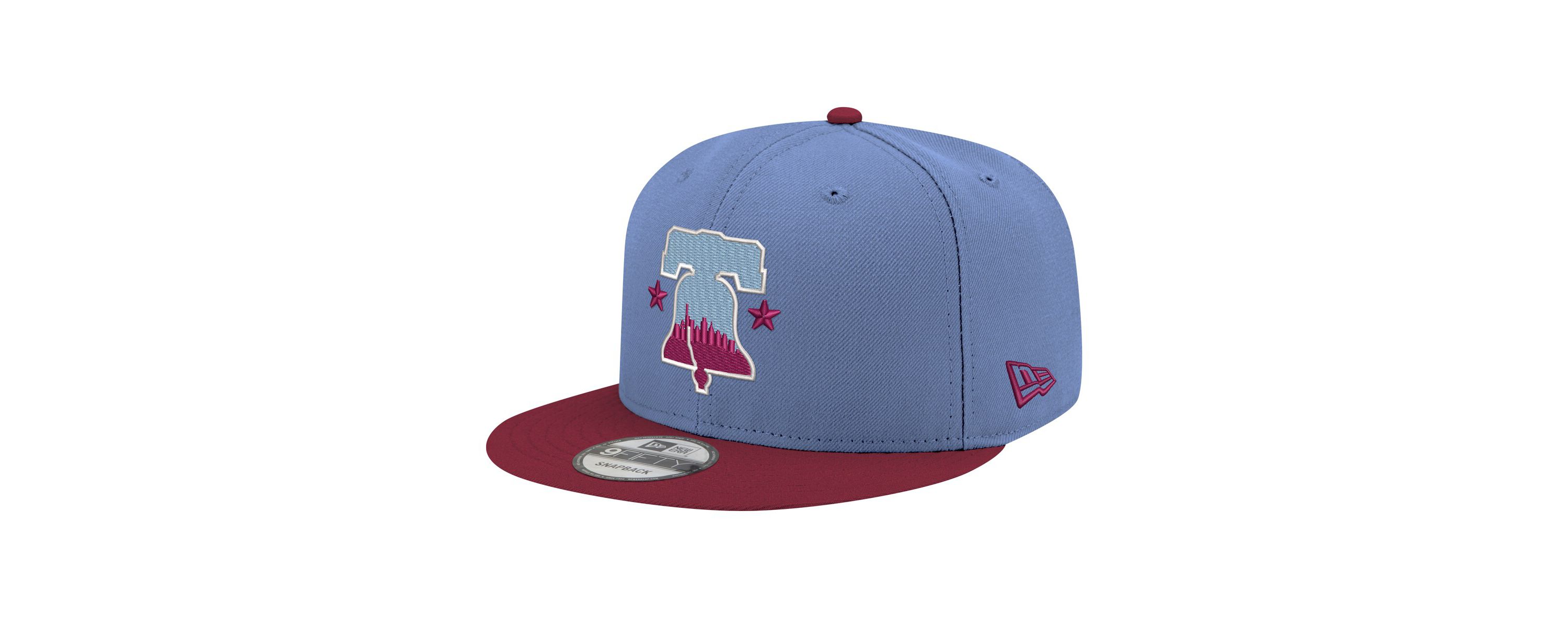 MLB Light Philadelphia Phillies 2024 City Connect 9FIFTY Snapback Hat