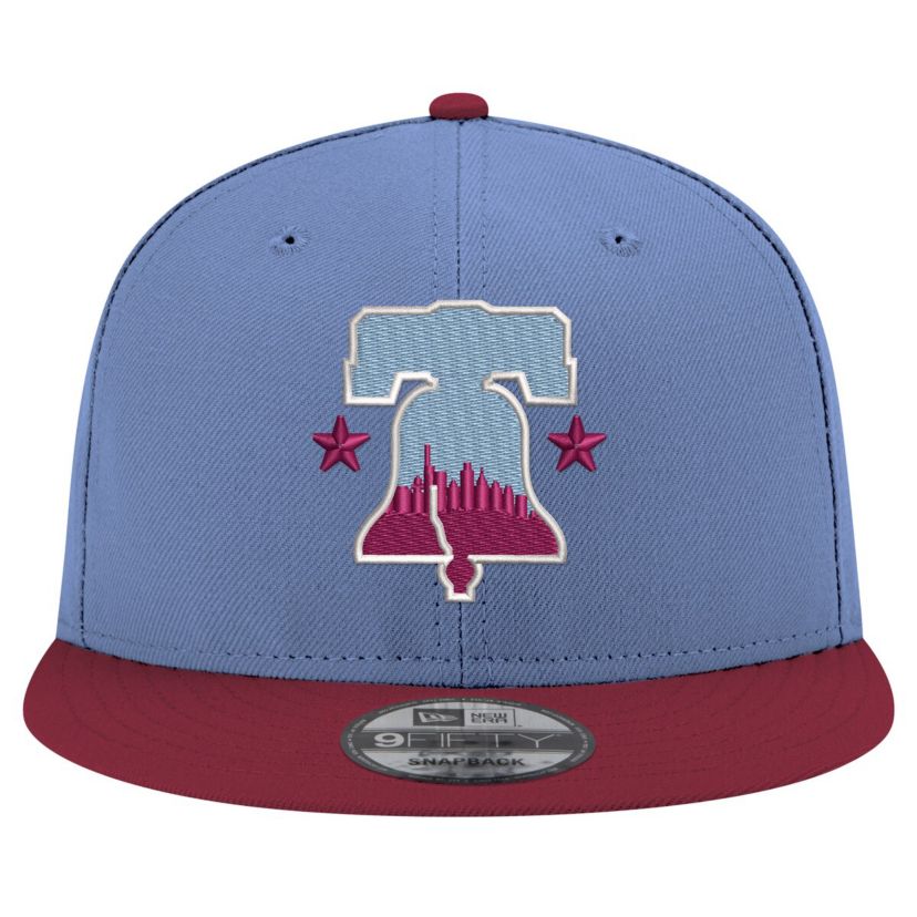 MLB Light Philadelphia Phillies 2024 City Connect 9FIFTY Snapback Hat