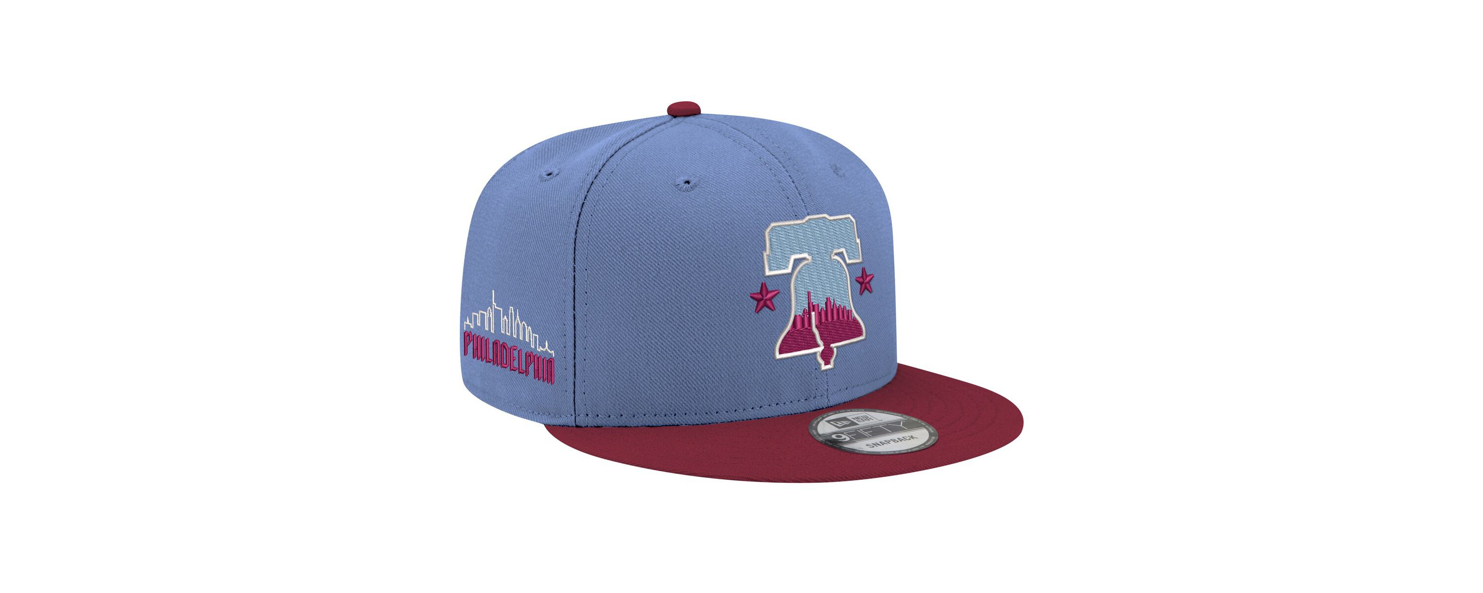 MLB Light Philadelphia Phillies 2024 City Connect 9FIFTY Snapback Hat