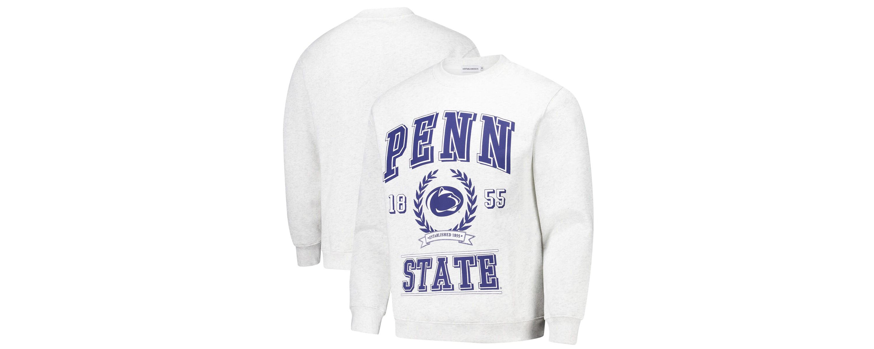 NCAA Unisex Penn State Nittany Lions Vintage Crest Pullover Sweatshirt