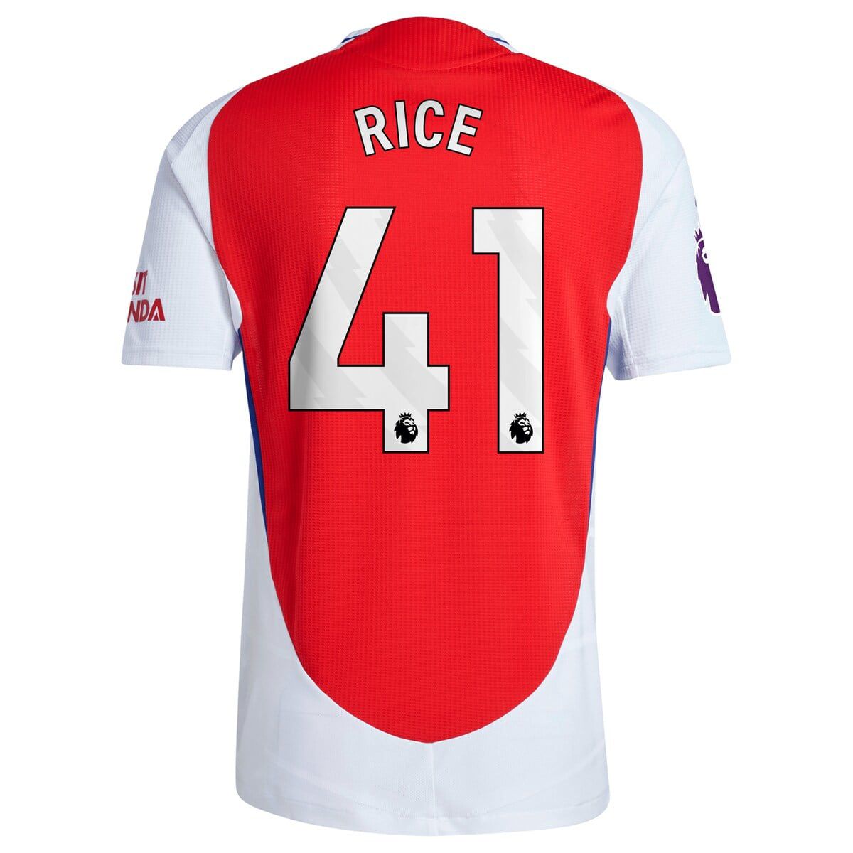 adidas International Clubs Declan Rice Arsenal 2024/25 Home Authentic ...