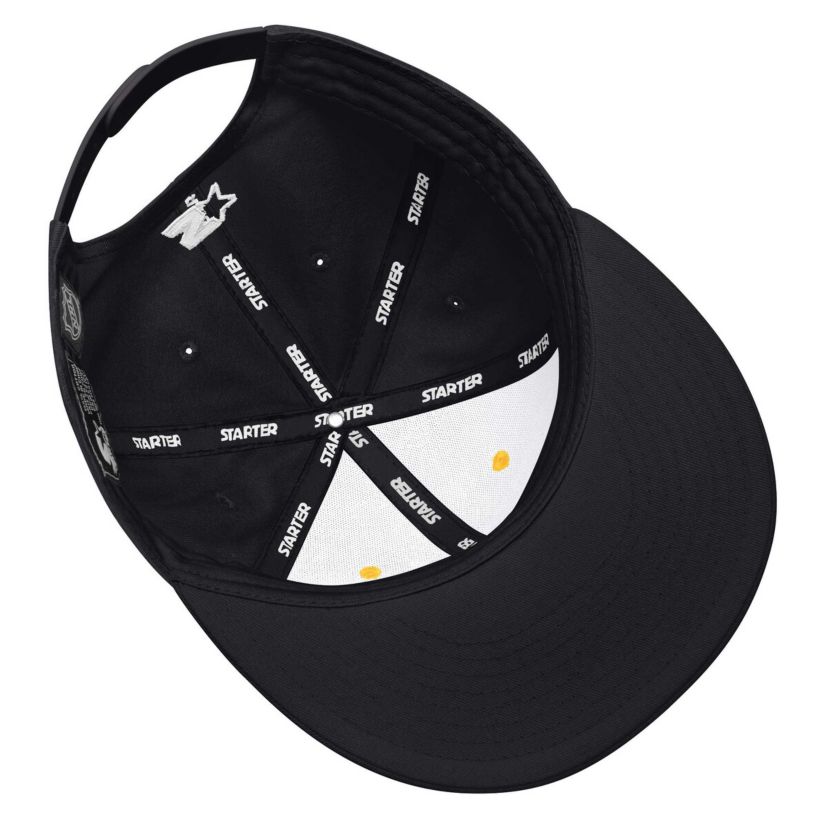 NHL Black/Gold Primary Logo Two-Tone Adjustable Hat