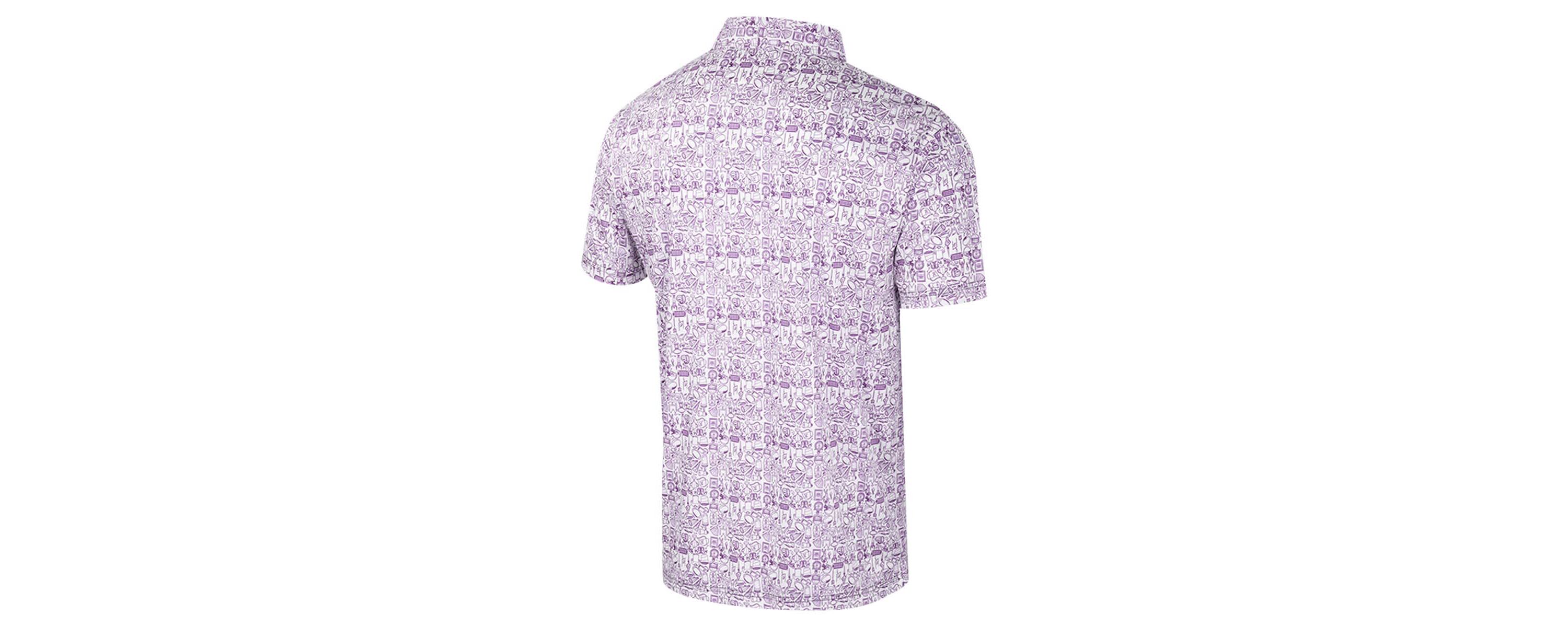 NCAA Kansas State Wildcats Its Time! Allover Print Polo