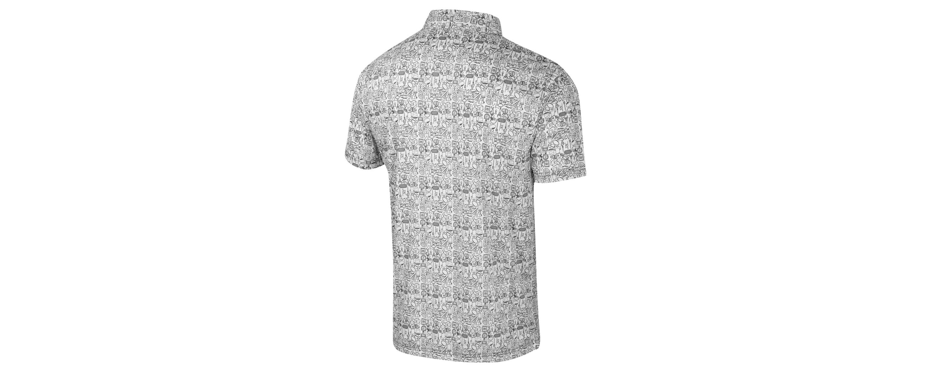 NCAA Wyoming Cowboys Its Time! Allover Print Polo