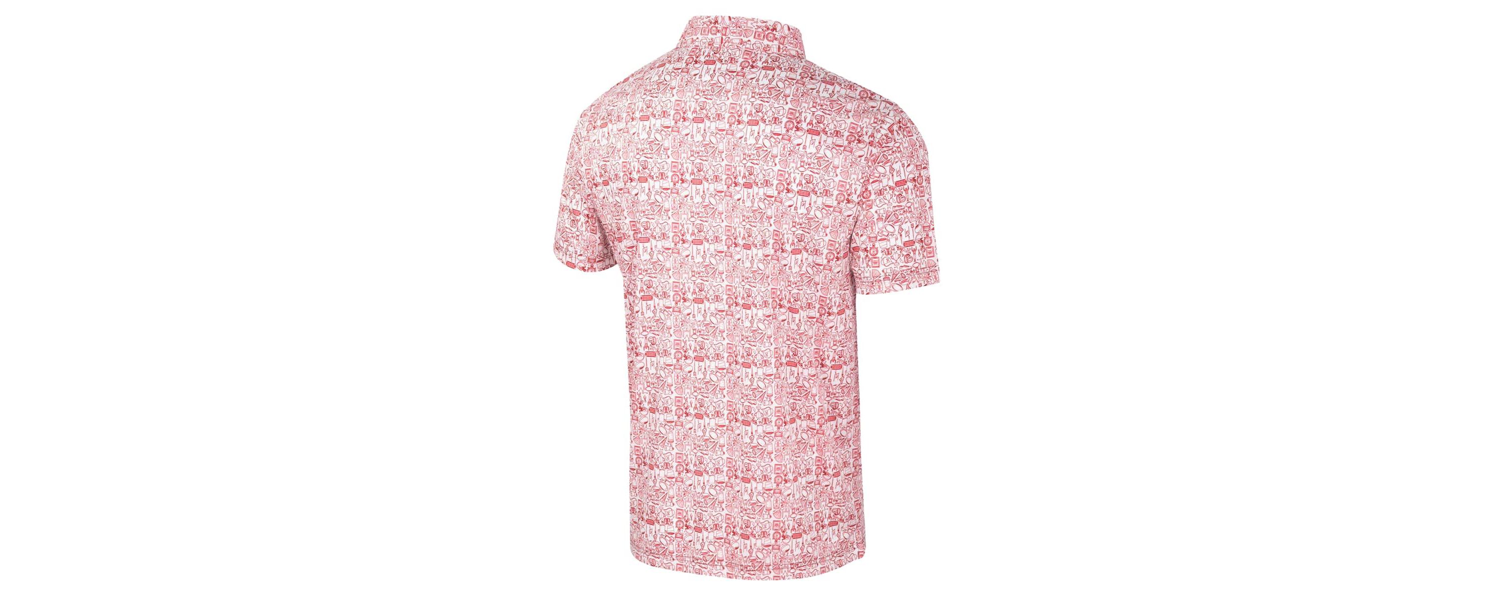 NCAA Louisville Cardinals Its Time! Allover Print Polo