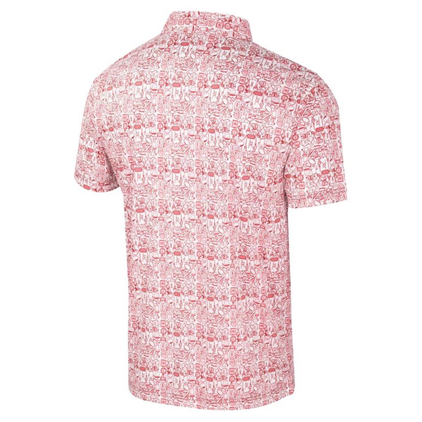 NCAA Louisville Cardinals Its Time! Allover Print Polo