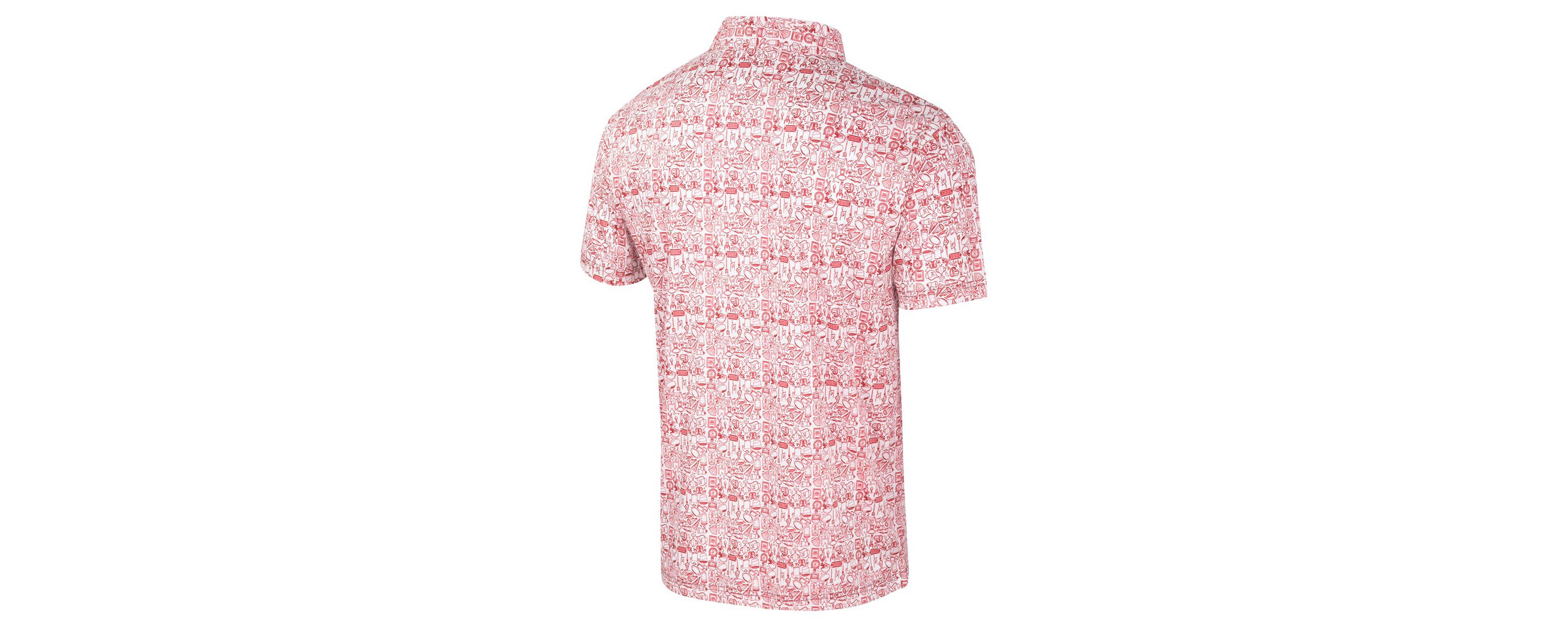 NCAA Nebraska Huskers Its Time! Allover Print Polo