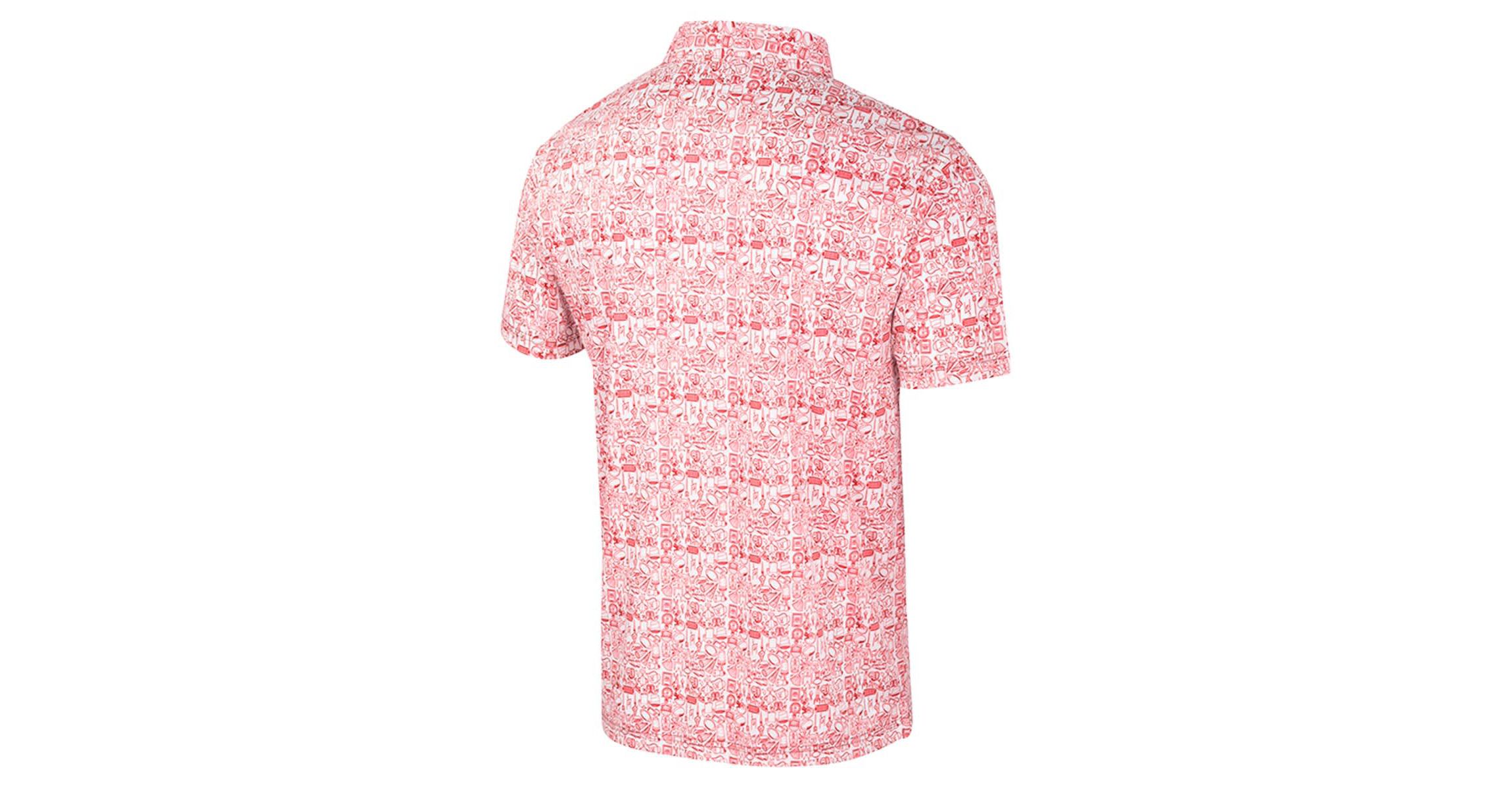 Rutgers Scarlet Knights NCAA Rutgers Knights Its Time! Allover Print Polo
