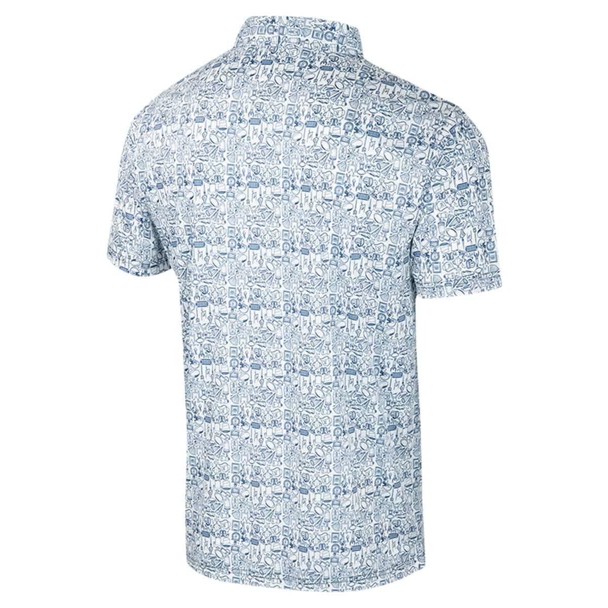 NCAA West Virginia Mountaineers Its Time! Allover Print Polo
