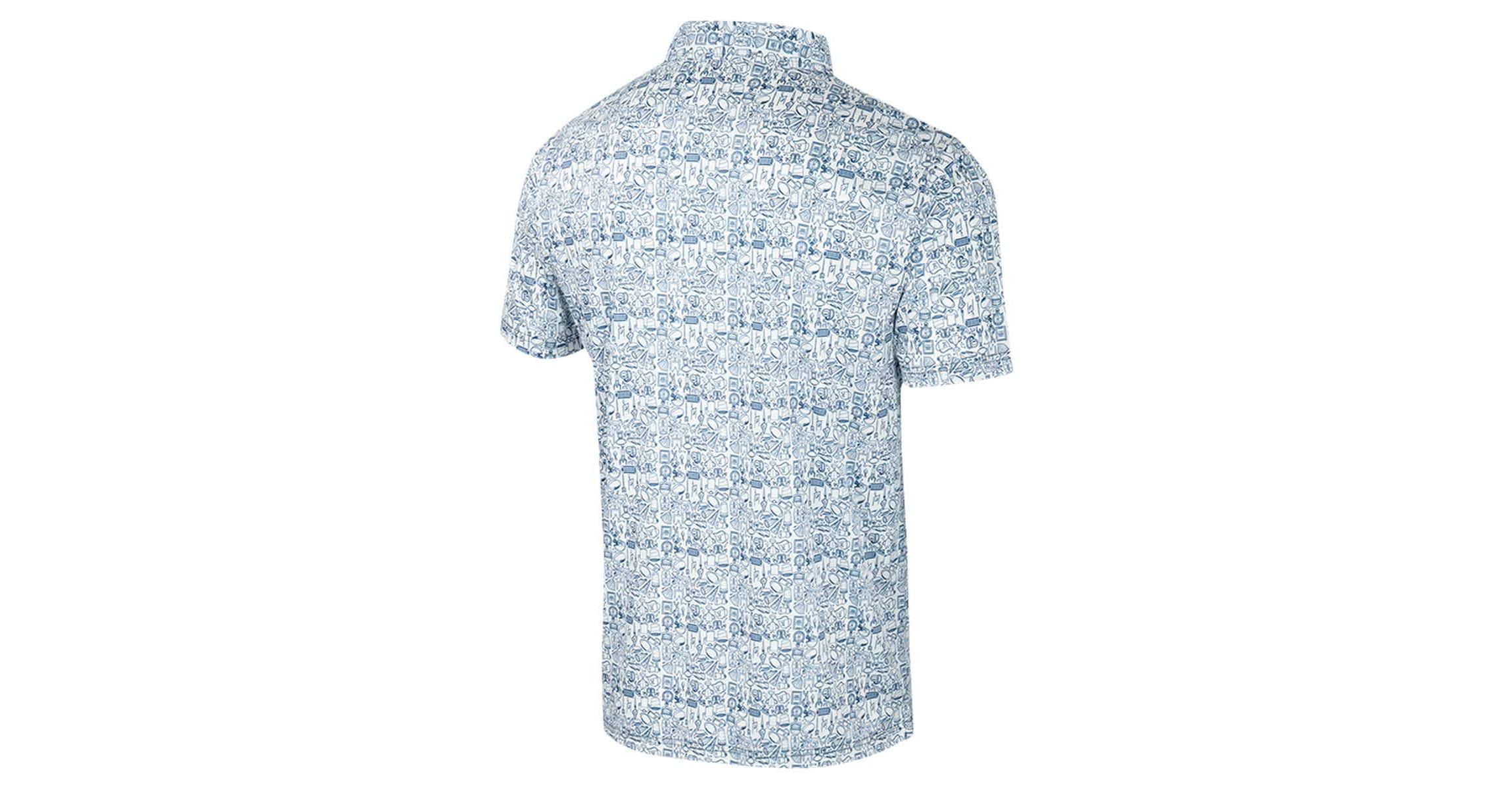 NCAA Auburn Tigers Its Time! Allover Print Polo