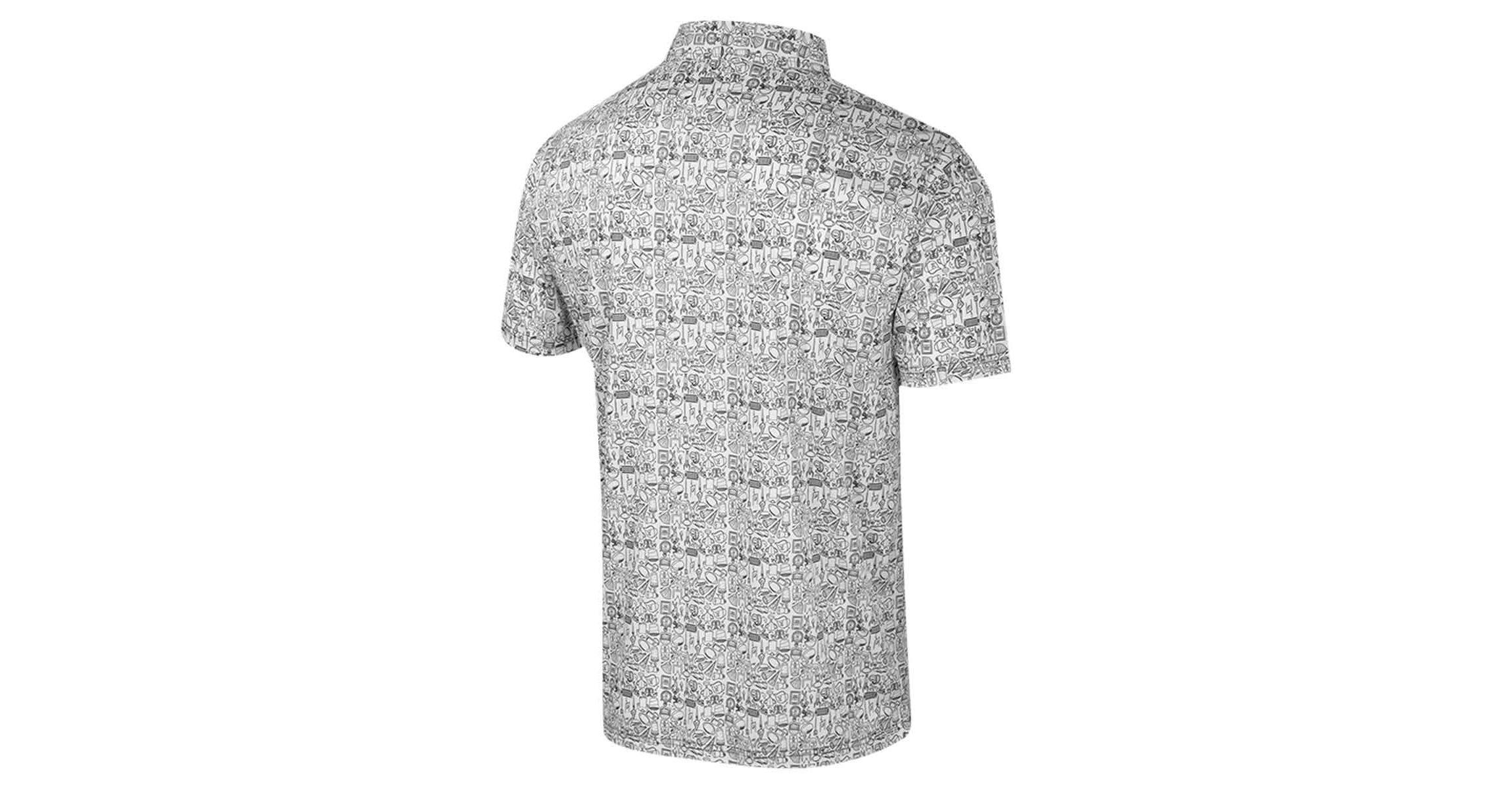 NCAA Arkansas Razorbacks Its Time! Allover Print Polo