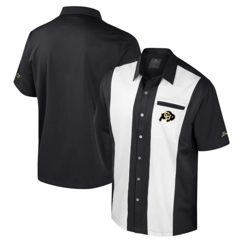 NCAA Colorado Buffaloes Strike Bowling Button-Up Shirt