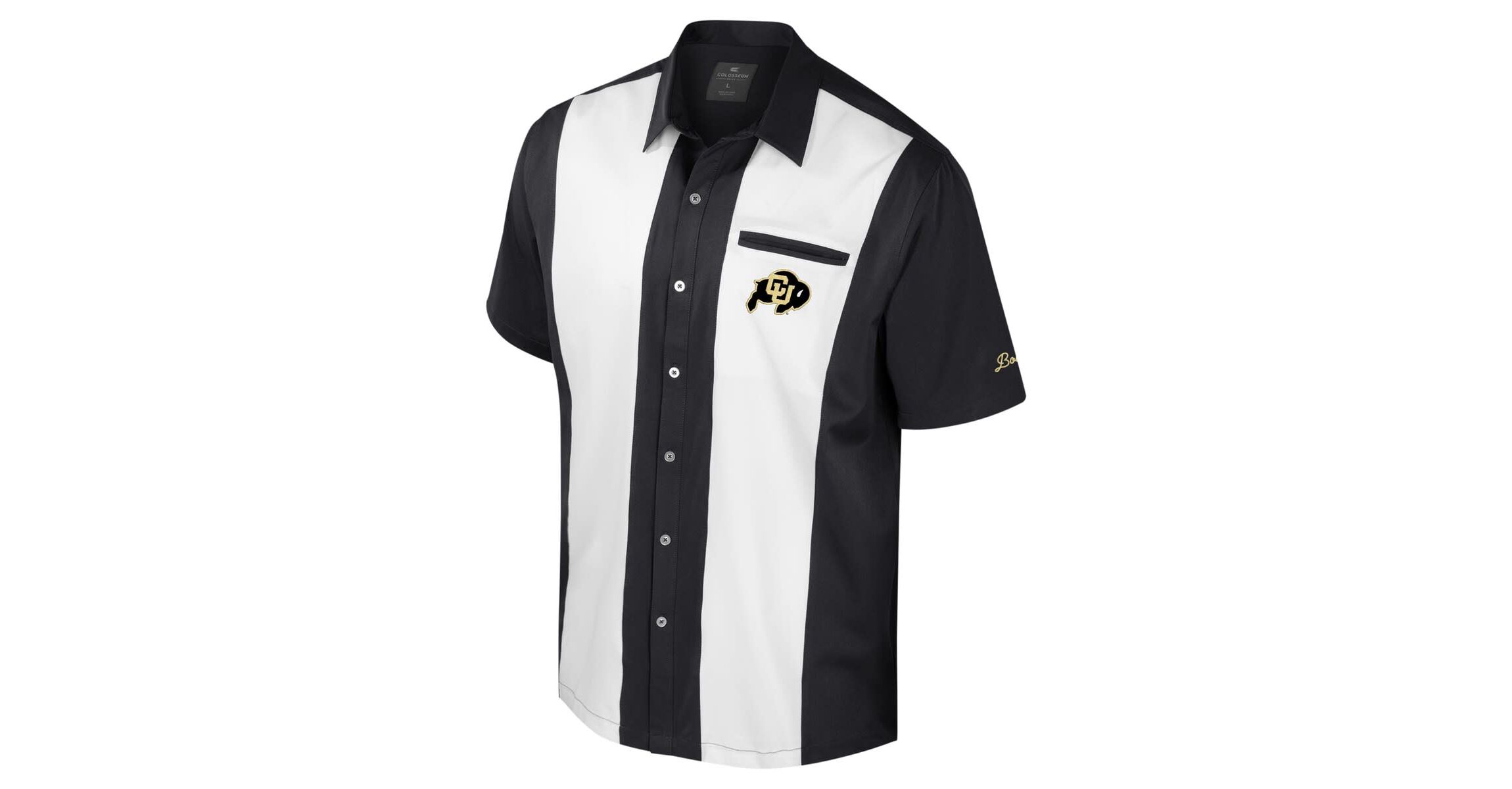 NCAA Colorado Buffaloes Strike Bowling Button-Up Shirt