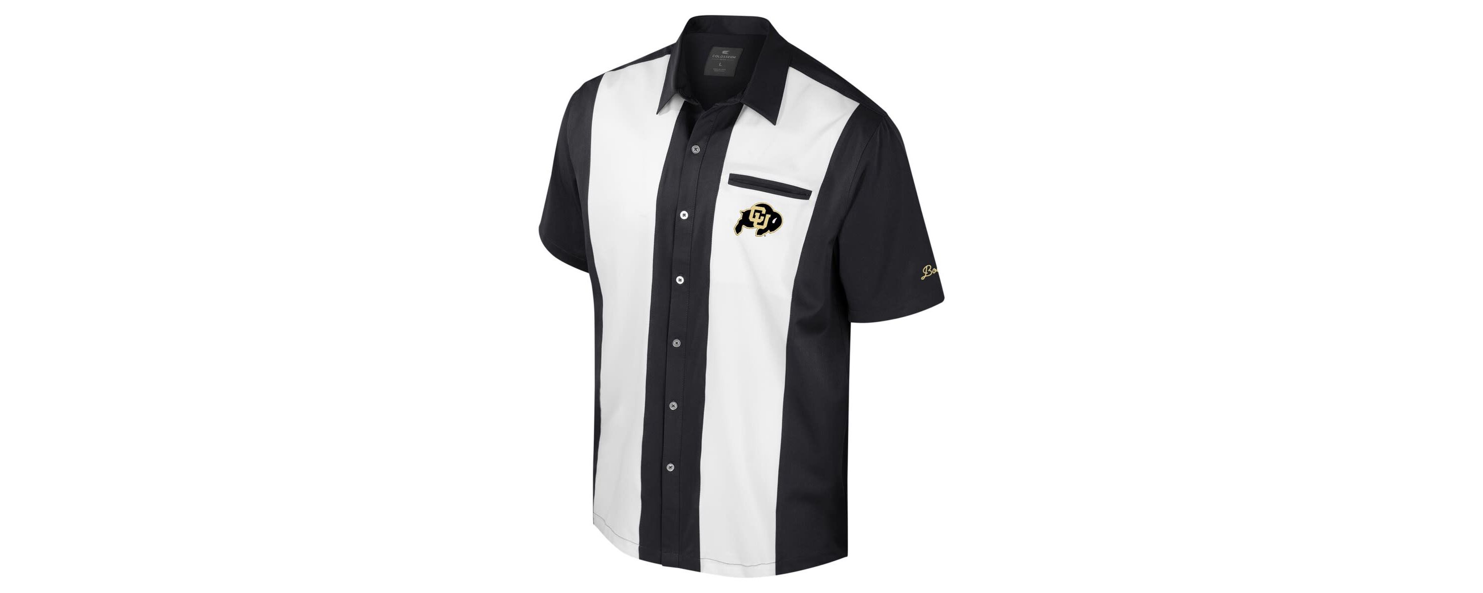NCAA Colorado Buffaloes Strike Bowling Button-Up Shirt