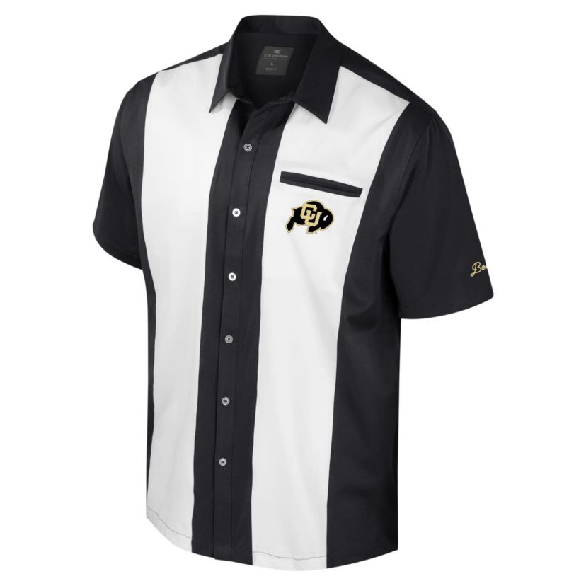 NCAA Colorado Buffaloes Strike Bowling Button-Up Shirt