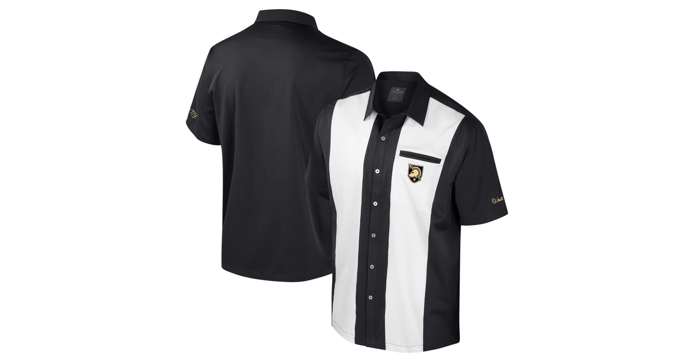 Army Black Knights NCAA Army Knights Strike Bowling Button-Up Shirt