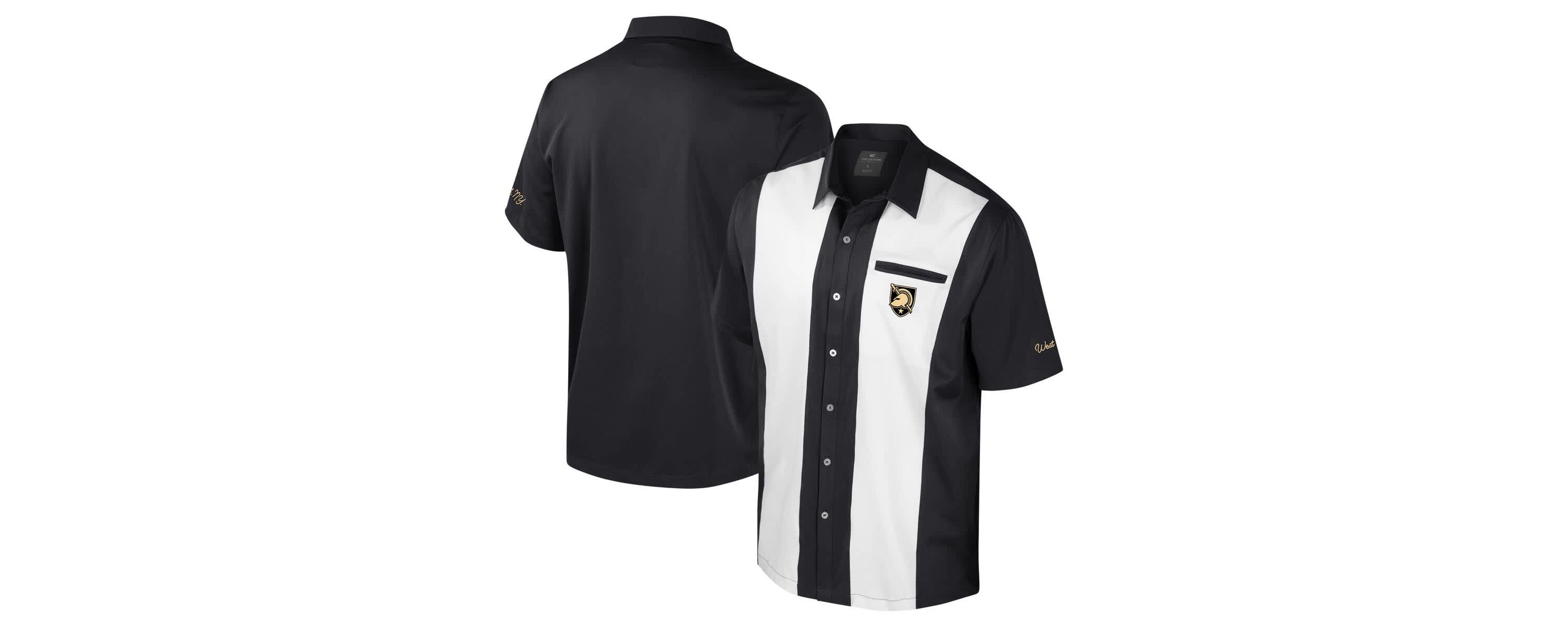 Army Black Knights NCAA Army Knights Strike Bowling Button-Up Shirt