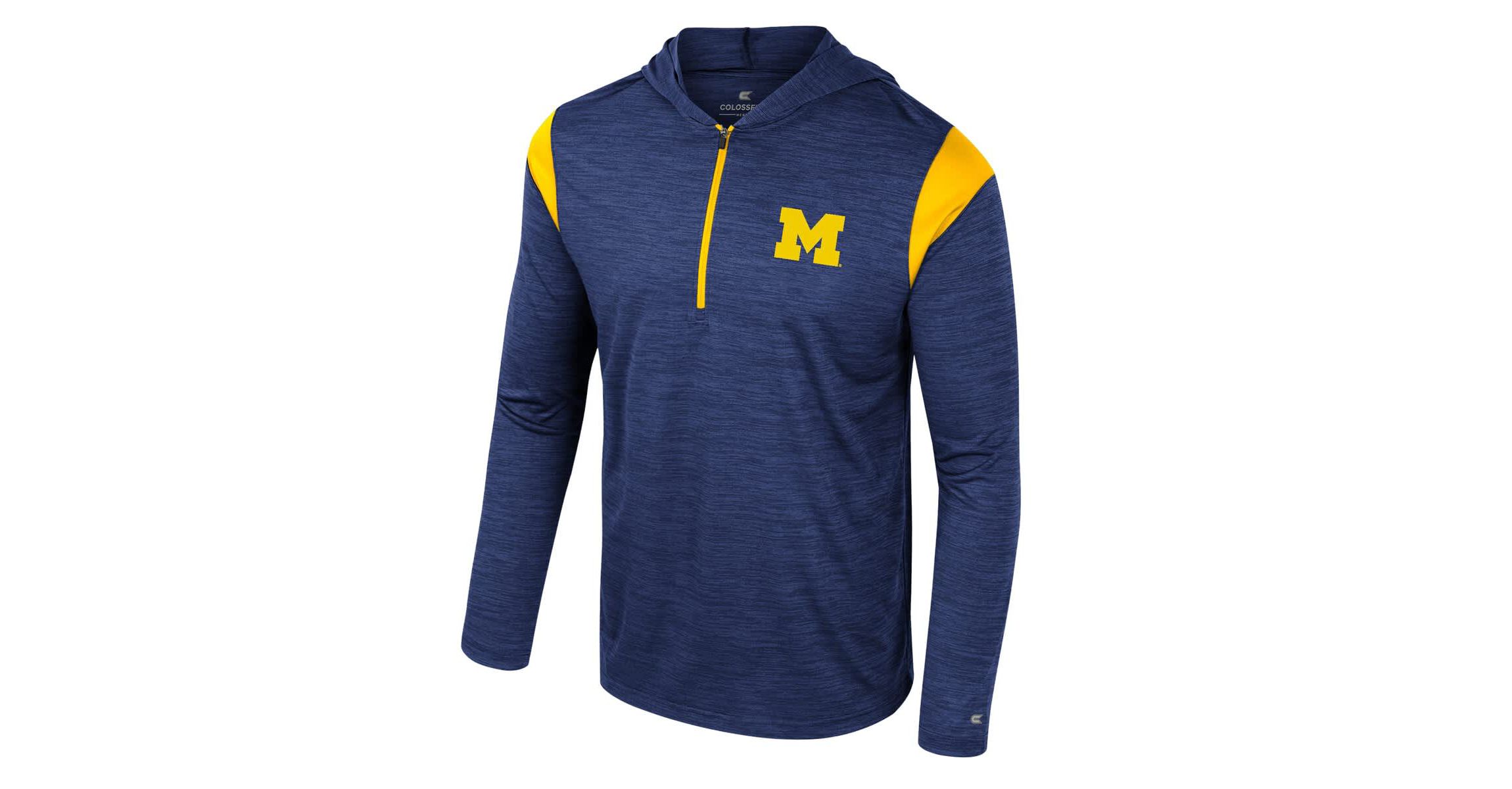 NCAA Michigan Wolverines Dozer Half-Zip Windshirt