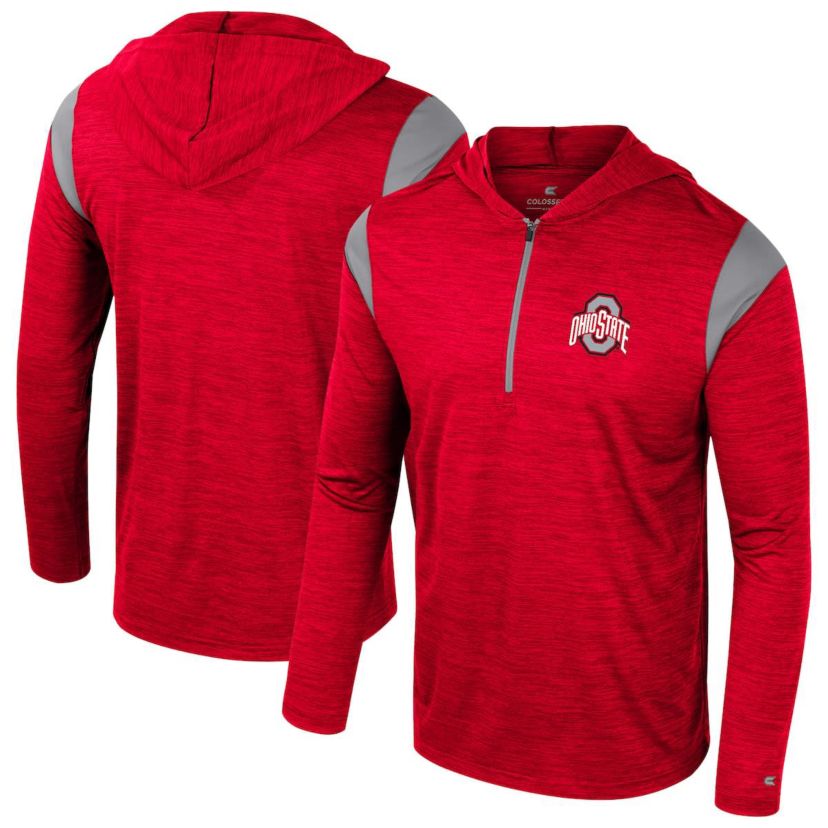 NCAA Ohio State Buckeyes Dozer Half-Zip Windshirt