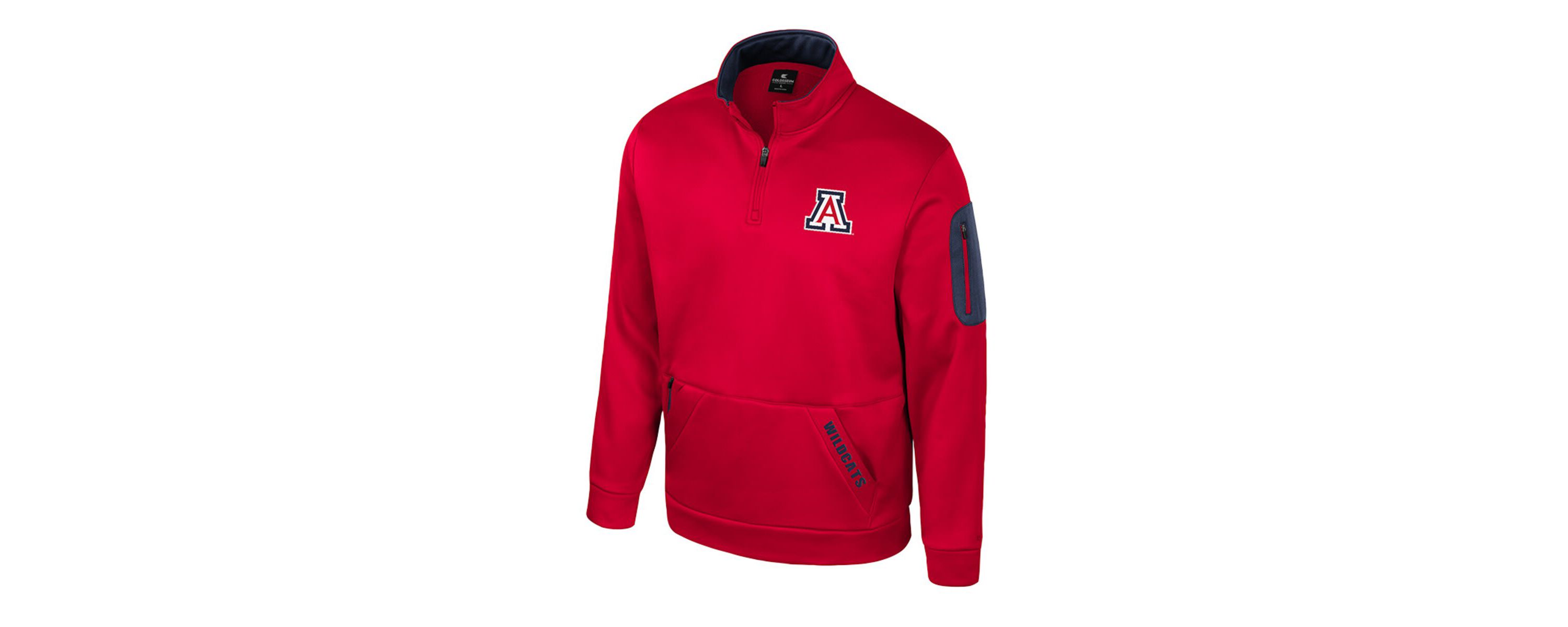 NCAA Arizona Wildcats Mainframe Quarter-Zip Fleece Jacket