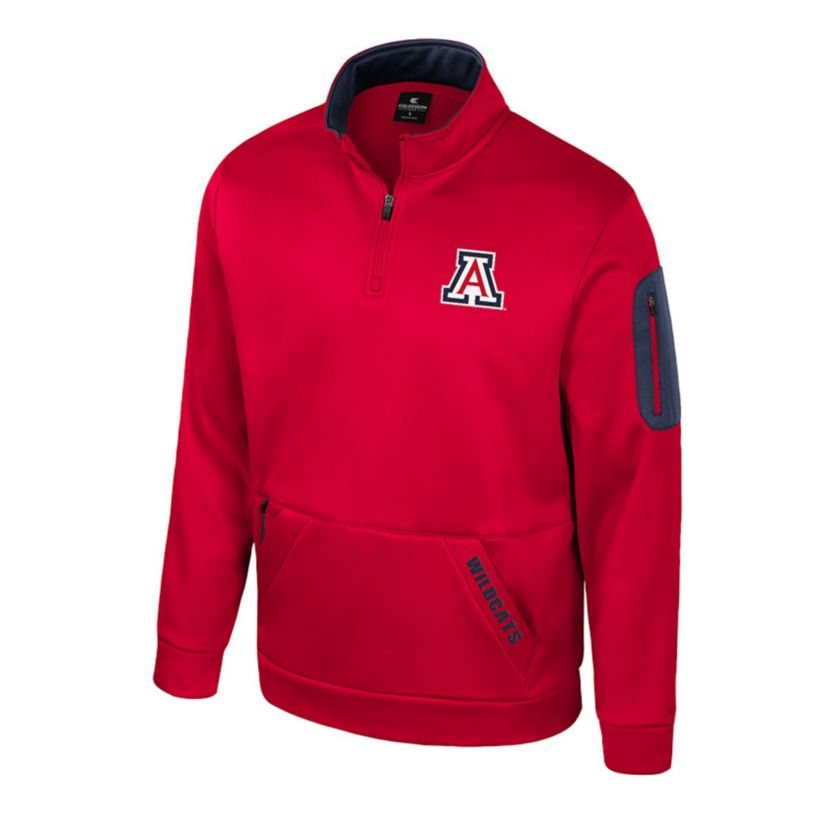 NCAA Arizona Wildcats Mainframe Quarter-Zip Fleece Jacket