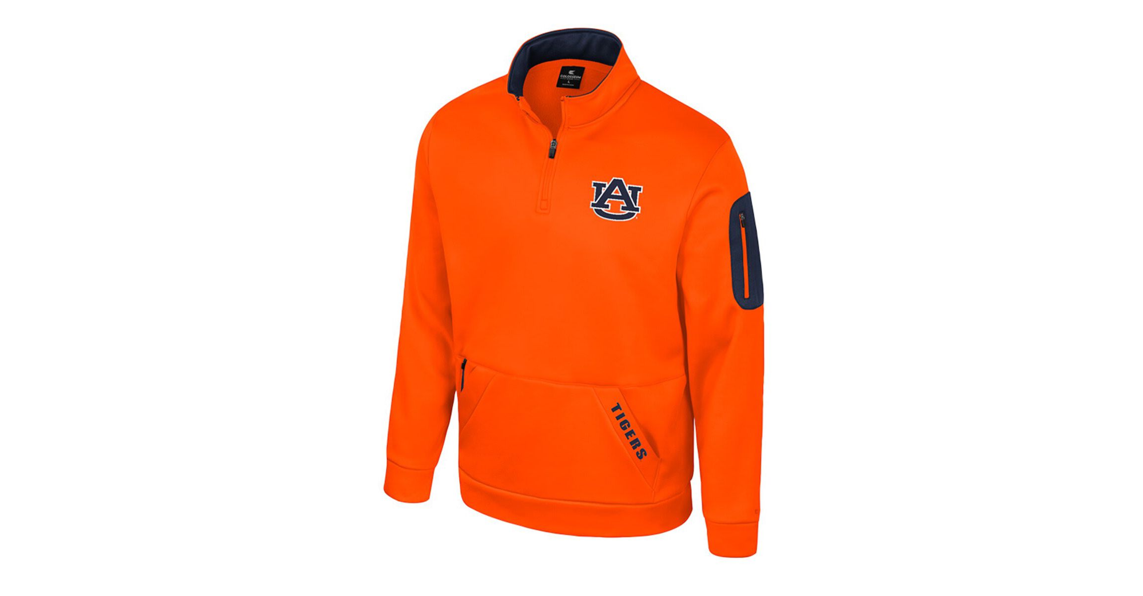 NCAA Auburn Tigers Mainframe Quarter-Zip Fleece Jacket