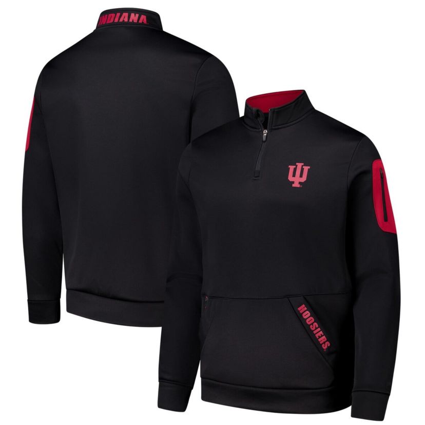 NCAA Indiana Hoosiers Mainframe Quarter-Zip Fleece Jacket
